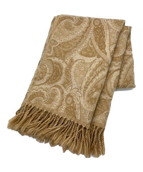 CELINE セリーヌ ストール レディース 【古着】【中古】 中古・古着通販】CELINE (セリーヌ) ペイズリー大判ストール ベージュ