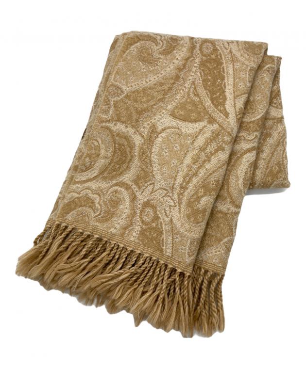 中古・古着通販】CELINE (セリーヌ) ペイズリー大判ストール ベージュ