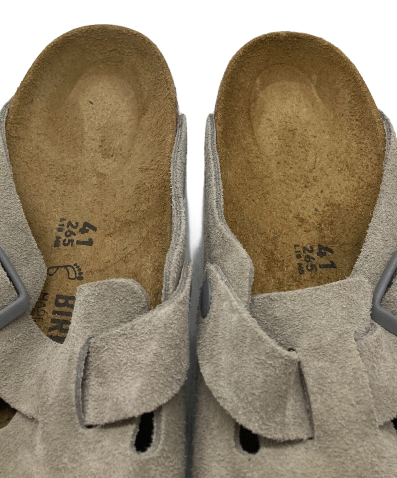 ビルケンシュトック ボストン サンダル グレー 26.5 ユナイテッド