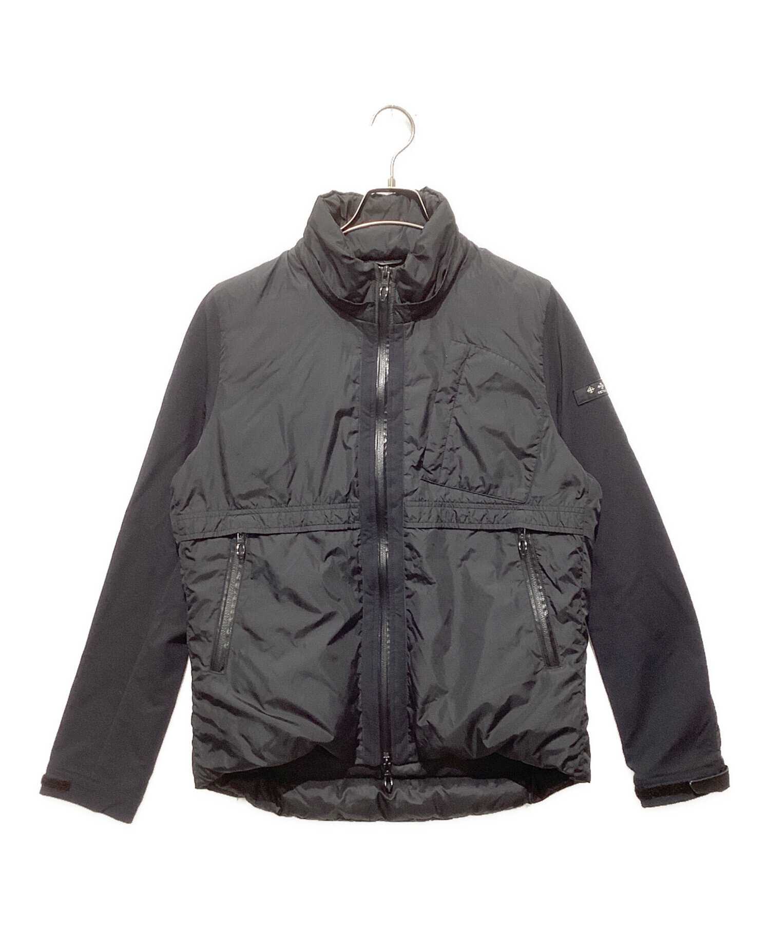 中古・古着通販】TATRAS (タトラス) 切替ダウンジャケット ネイビー 