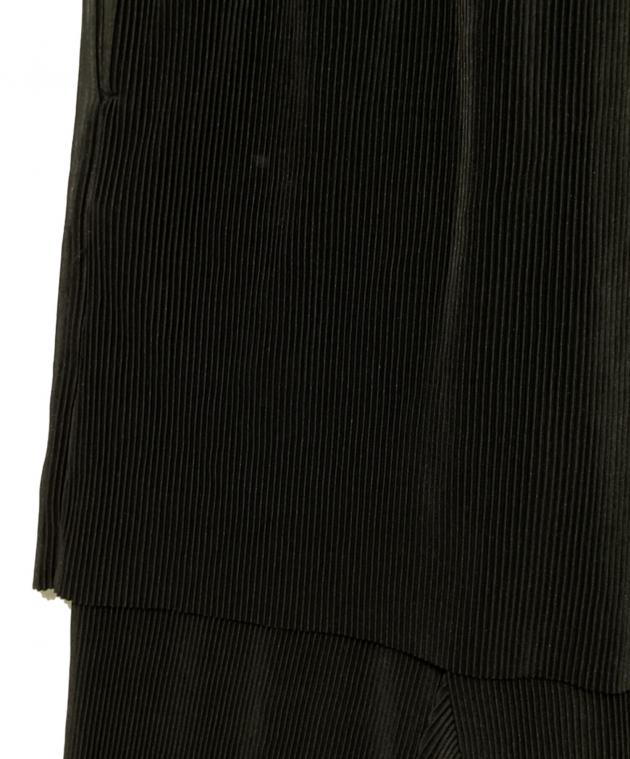 中古・古着通販】OMMO (オーエムエムオー) LAYERED PLEATS PT ブラック
