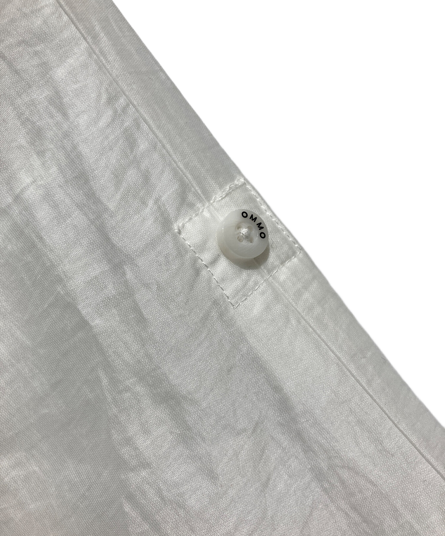 中古・古着通販】OMMO (オーエムエムオー) SHEER SHORT SH ホワイト 
