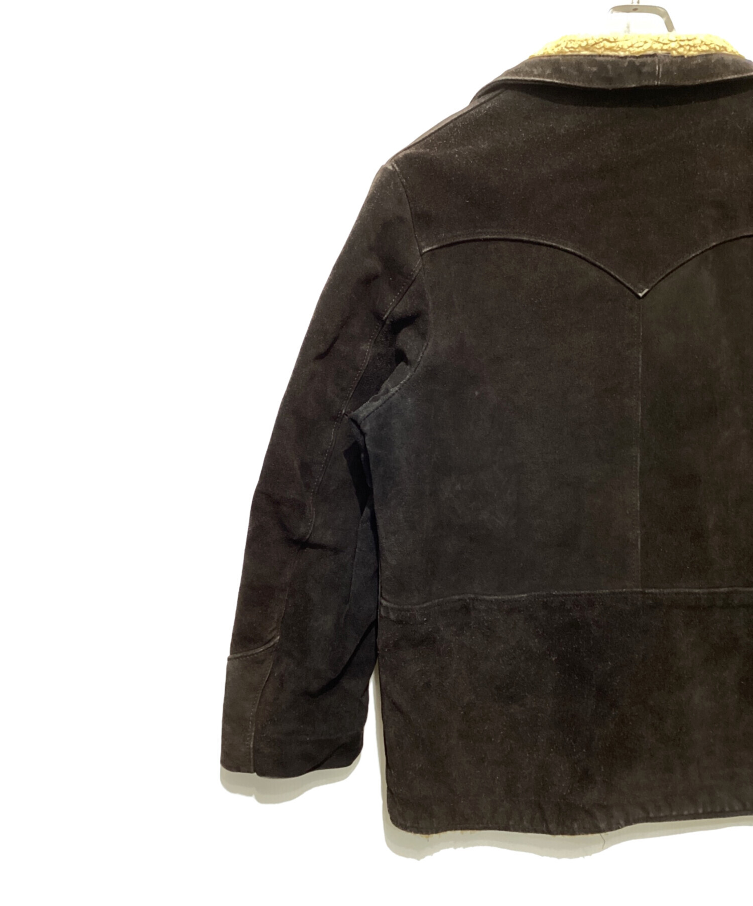 希少☆Schott ショット ウエスタン スエード ボアランチジャケット 42 