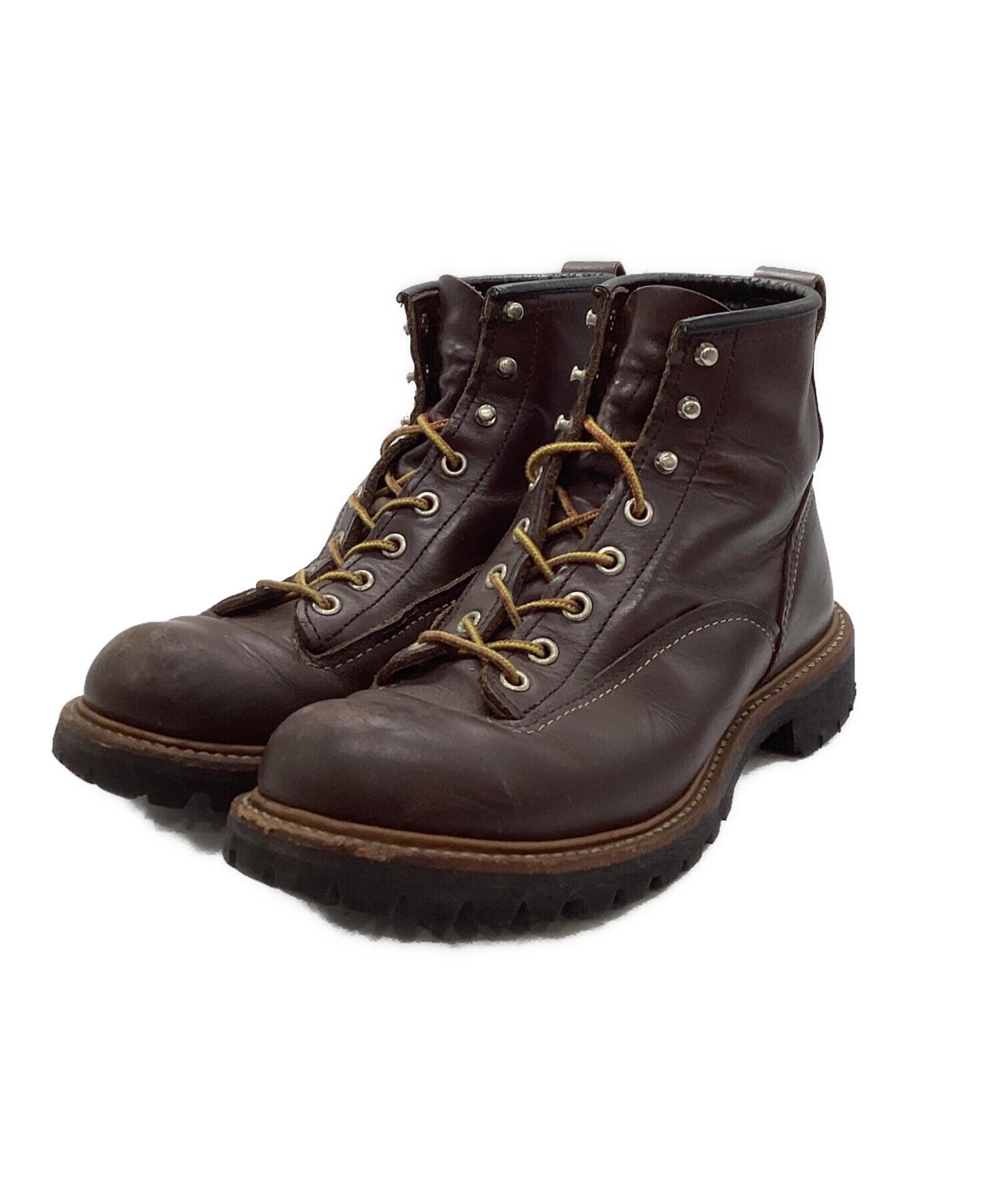中古・古着通販】RED WING (レッドウィング) LINEMAN BOOTS ブラウン