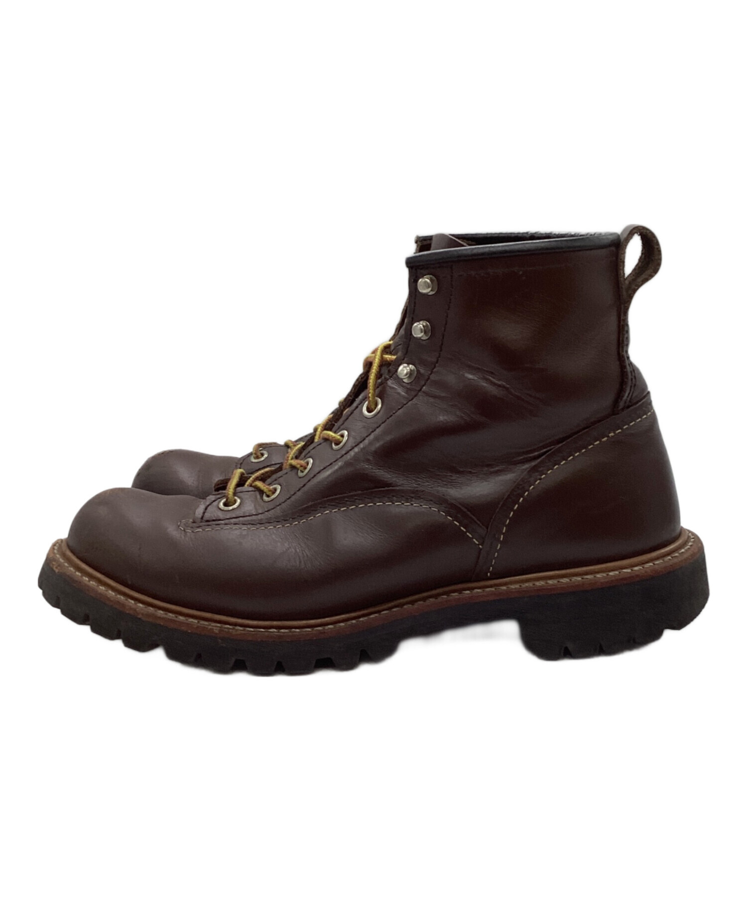 中古・古着通販】RED WING (レッドウィング) LINEMAN BOOTS ブラウン