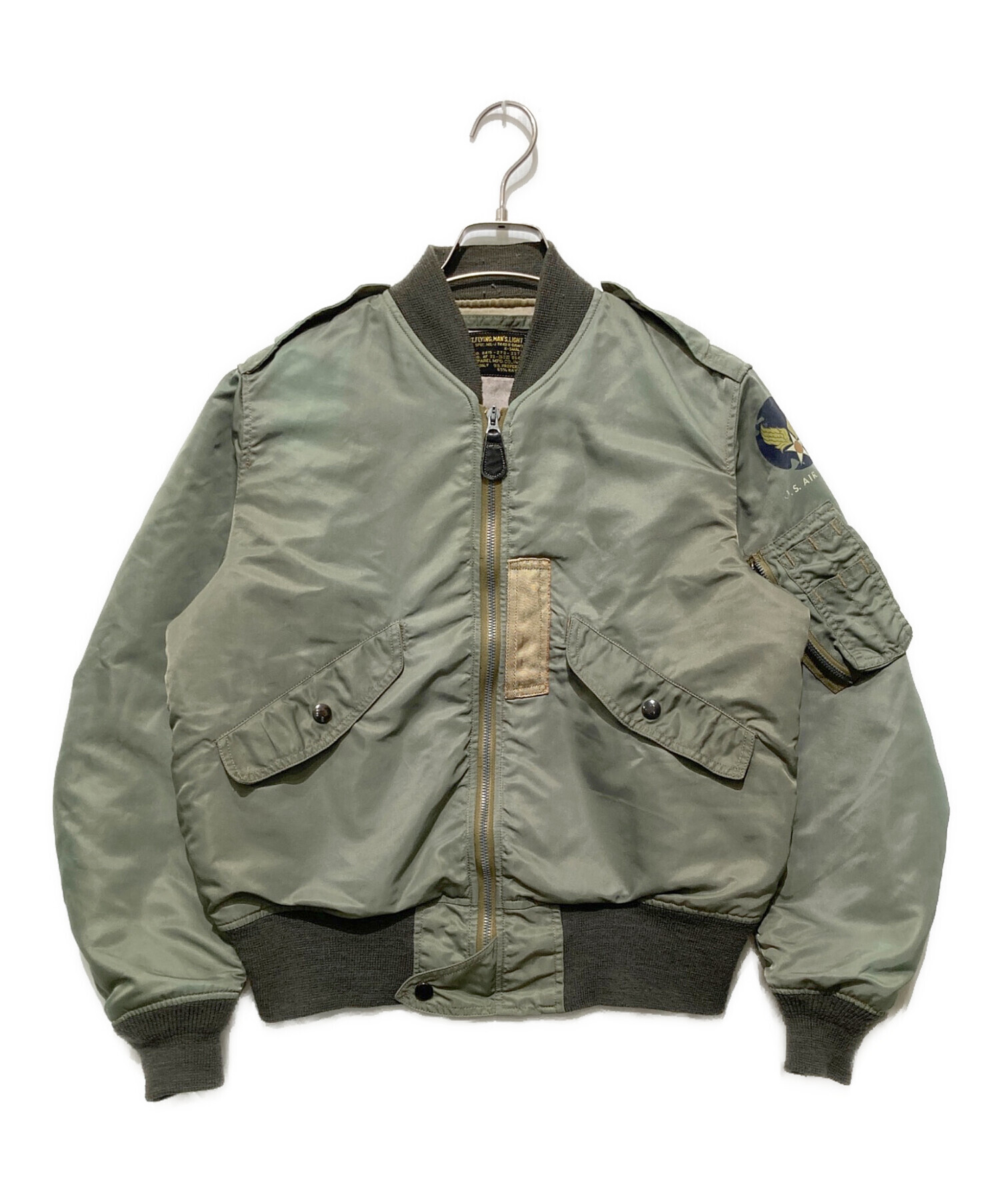 バズリクソンズ L-2B フライトジャケット 【M】カーキ MIL-J7448B バズリクソンズ L-2B フライトジャケット 【M】カーキ MIL-J7448B