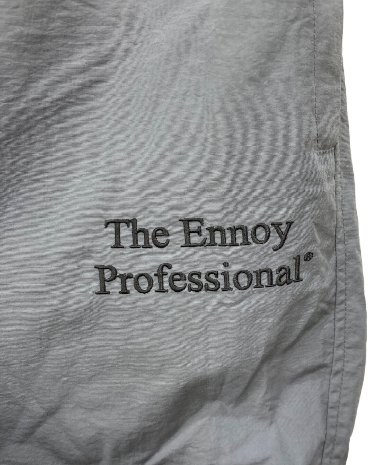 中古・古着通販】ENNOY (エンノイ) 21AW Nylon Pants グレー サイズ:XL