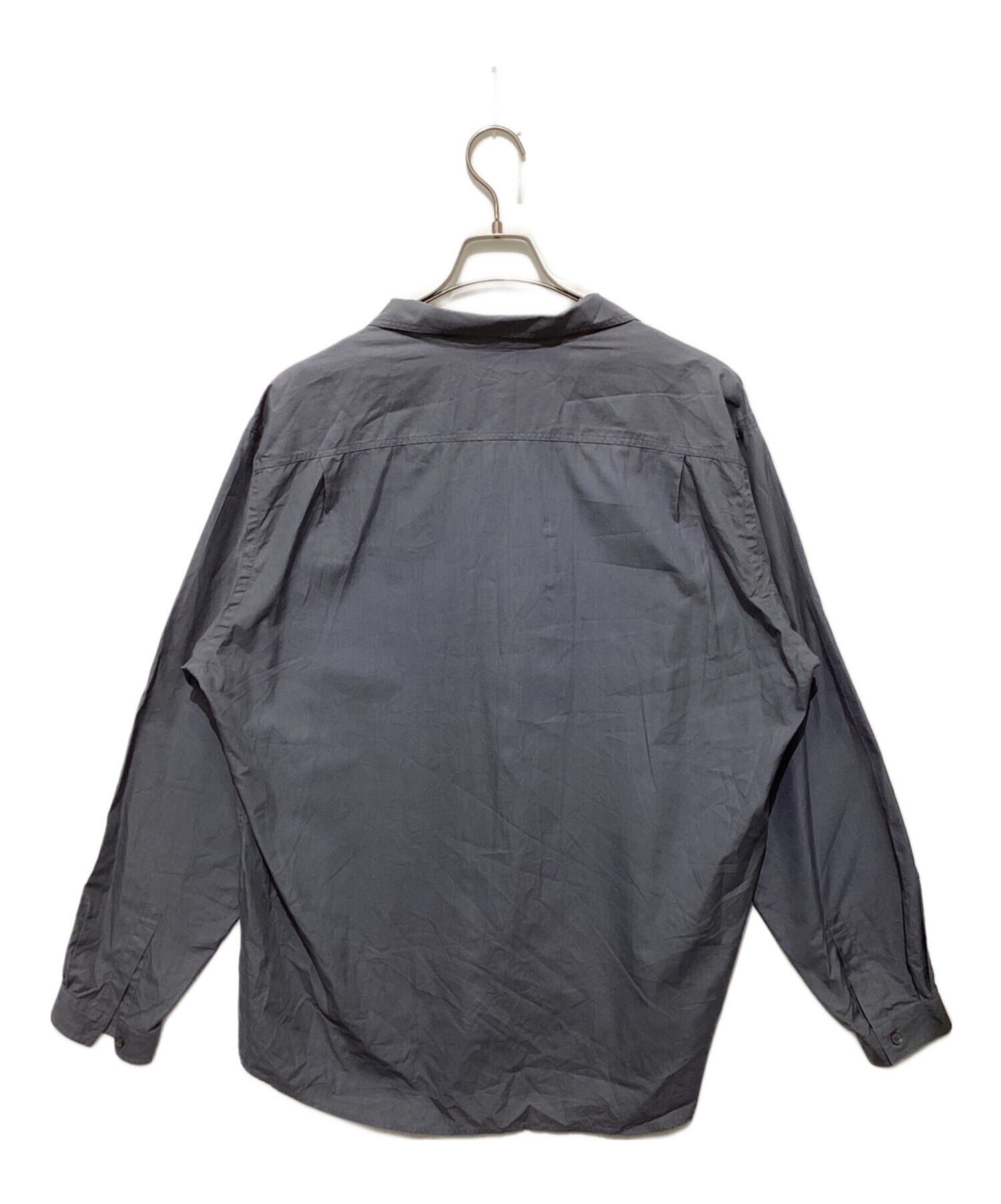 中古・古着通販】AURALEE (オーラリー) WASHED FINX TWILL P／O SHIRTS 