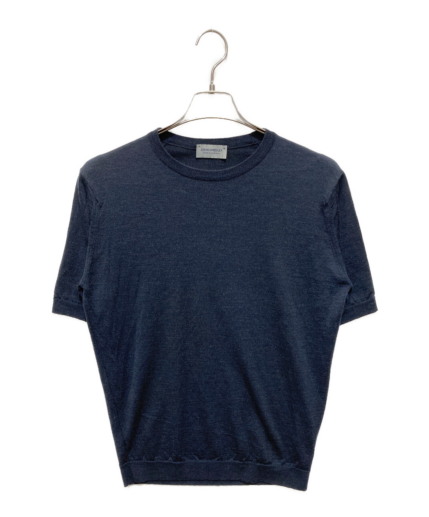 中古・古着通販】JOHN SMEDLEY (ジョンスメドレー) 半袖ウールニット 