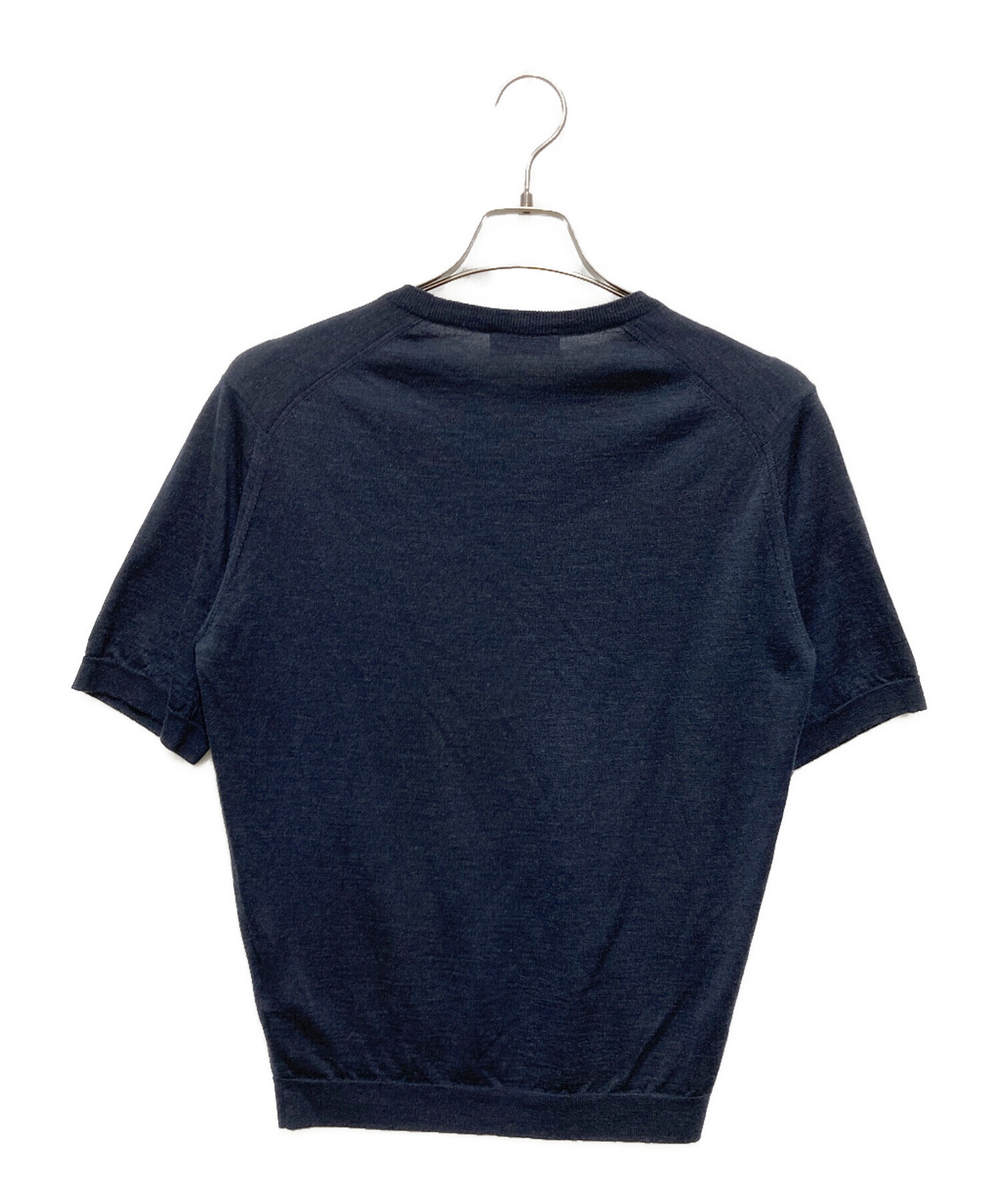 中古・古着通販】JOHN SMEDLEY (ジョンスメドレー) 半袖ウールニット 