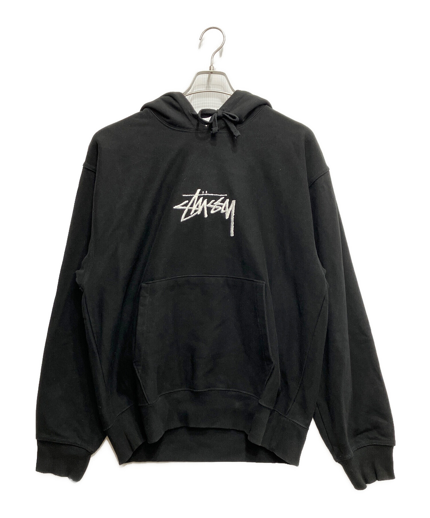 中古・古着通販】stussy (ステューシー) ロゴプルオーバーパーカー