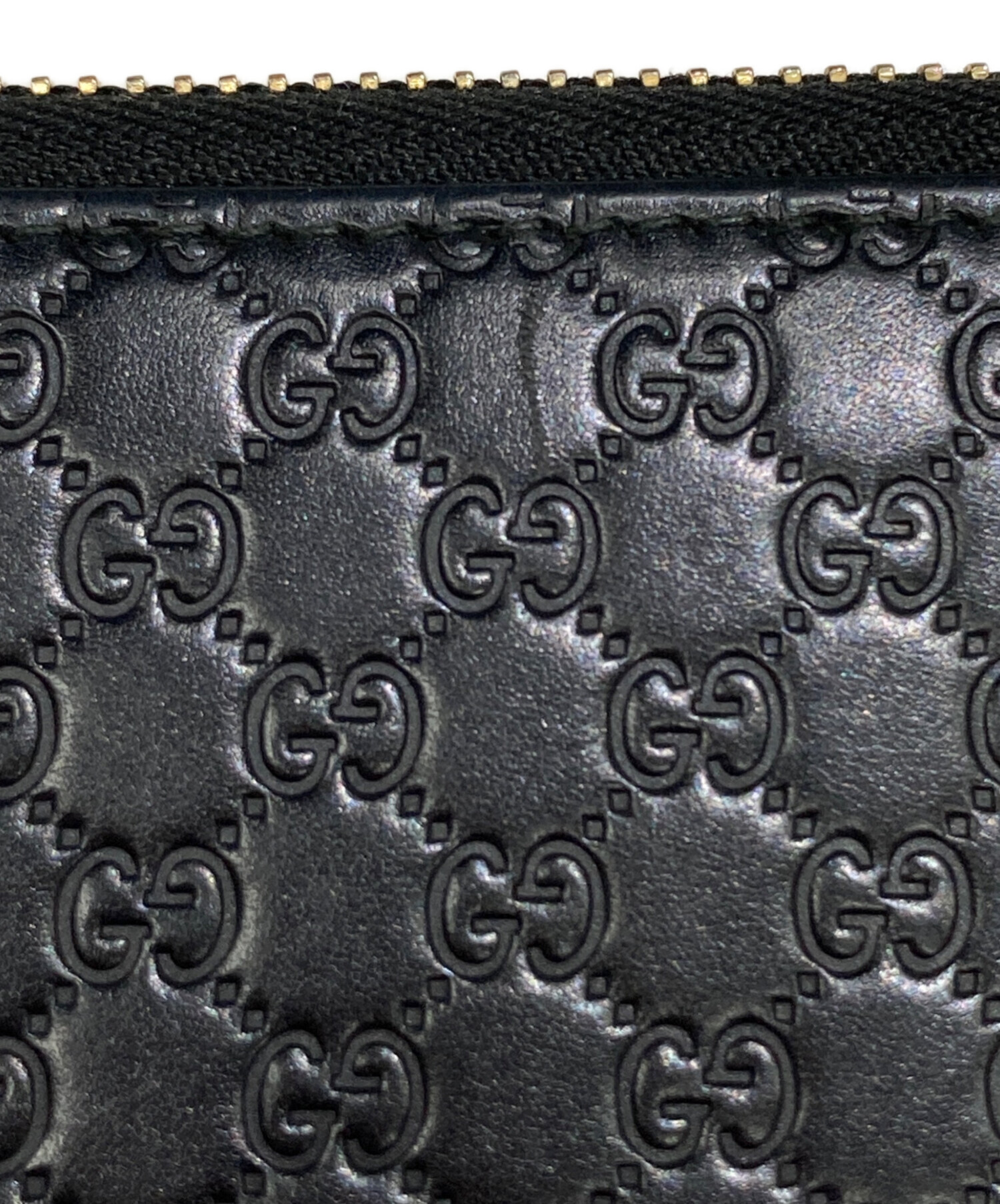 中古・古着通販】GUCCI (グッチ) 長財布 / マイクログッチシマ