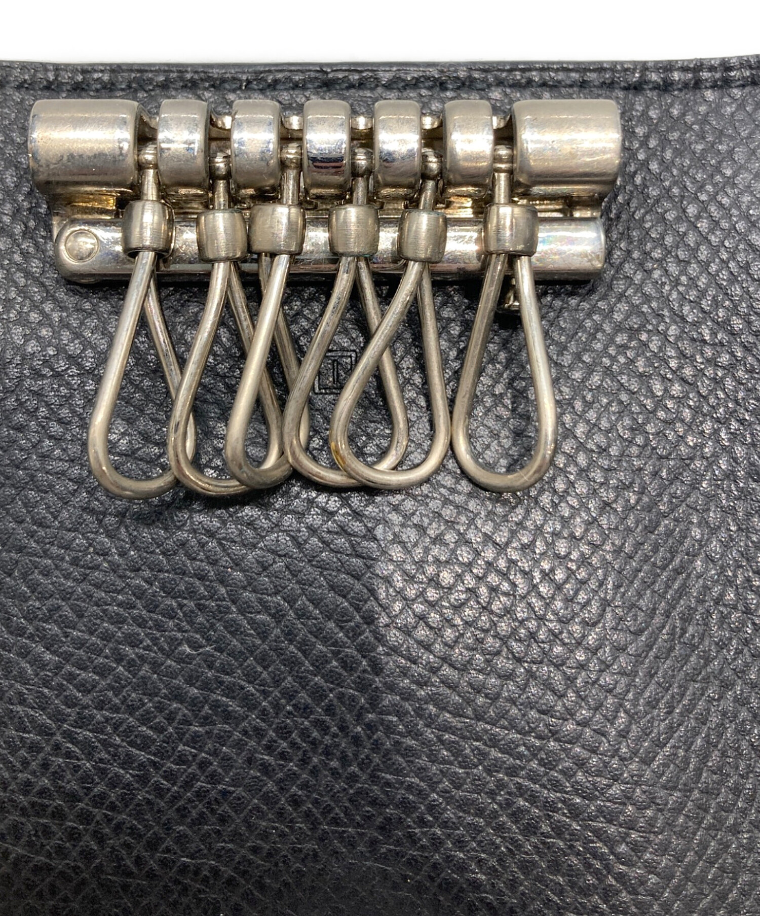 中古・古着通販】HERMES (エルメス) セリエ6連キーケース ブラック