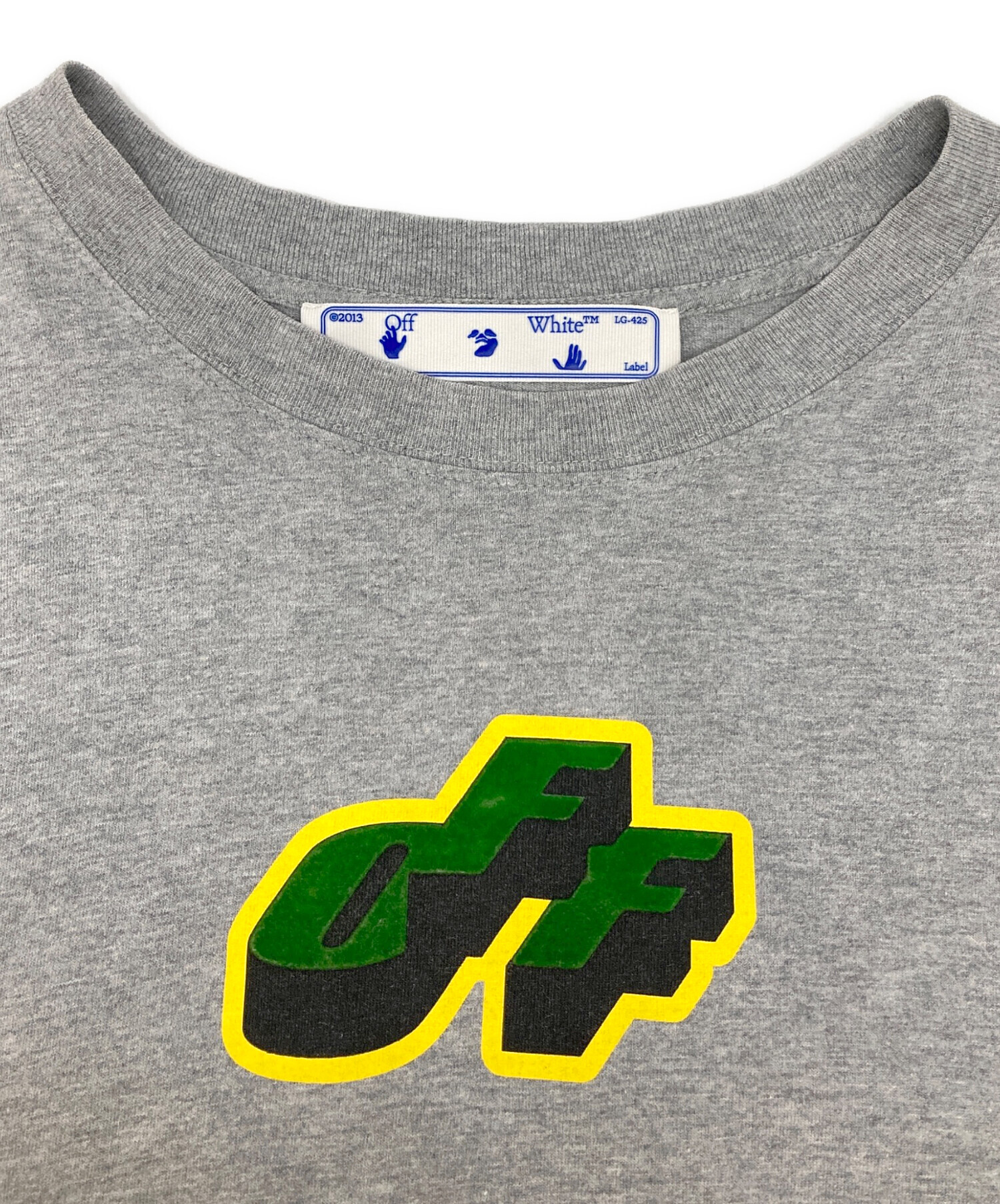 中古・古着通販】OFFWHITE (オフホワイト) バックプリントアローT 