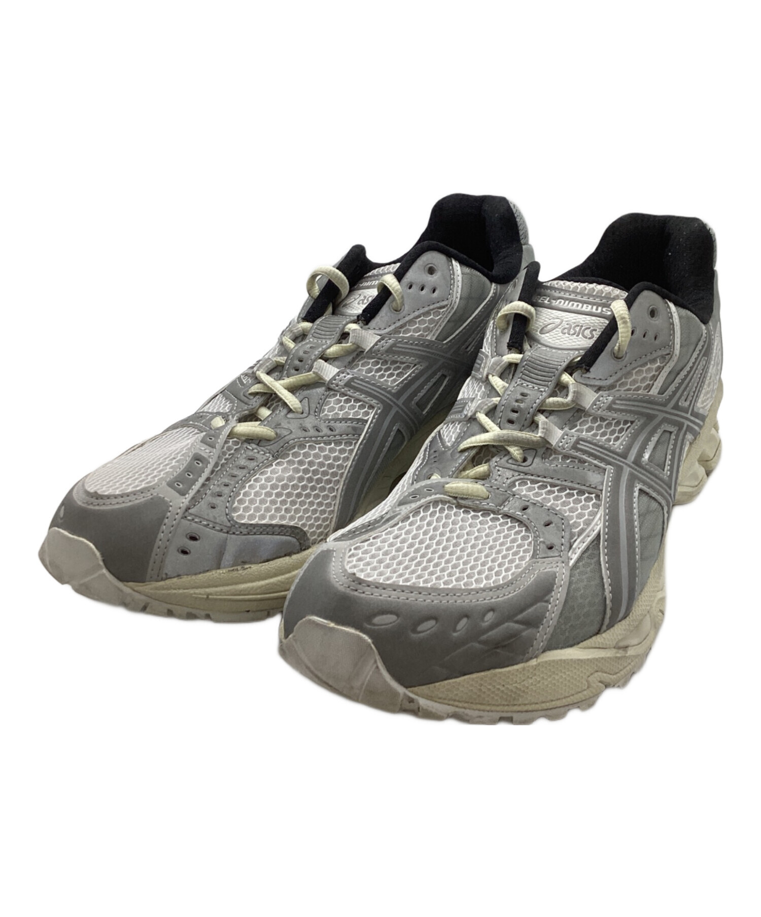 中古・古着通販】asics (アシックス) GEL-NIMBUS 10.1 ホワイト×グレー