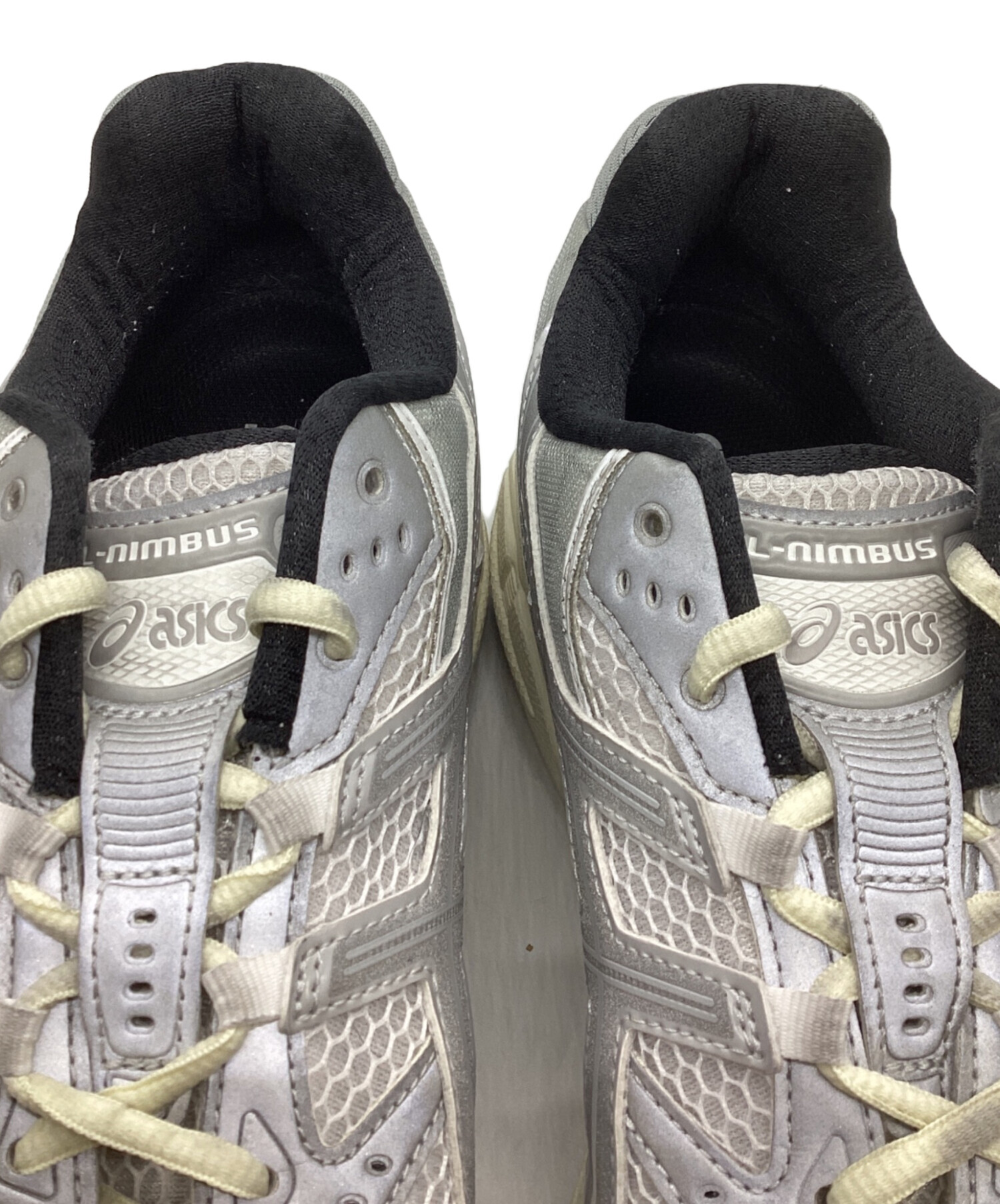 中古・古着通販】asics (アシックス) GEL-NIMBUS 10.1 ホワイト×グレー