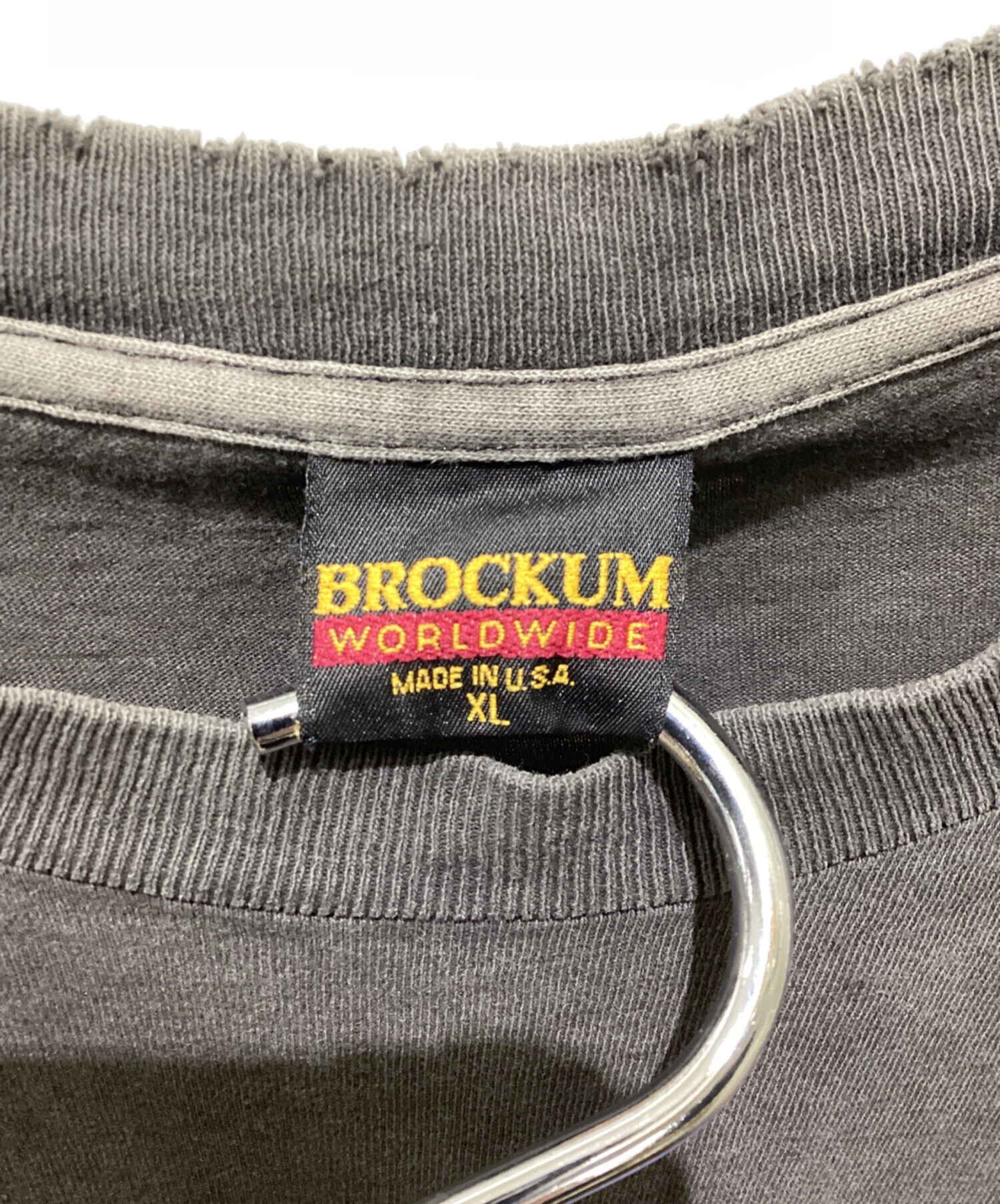 中古・古着通販】BROCKUM (ブロッカム) 90'sバンドTシャツ グレー