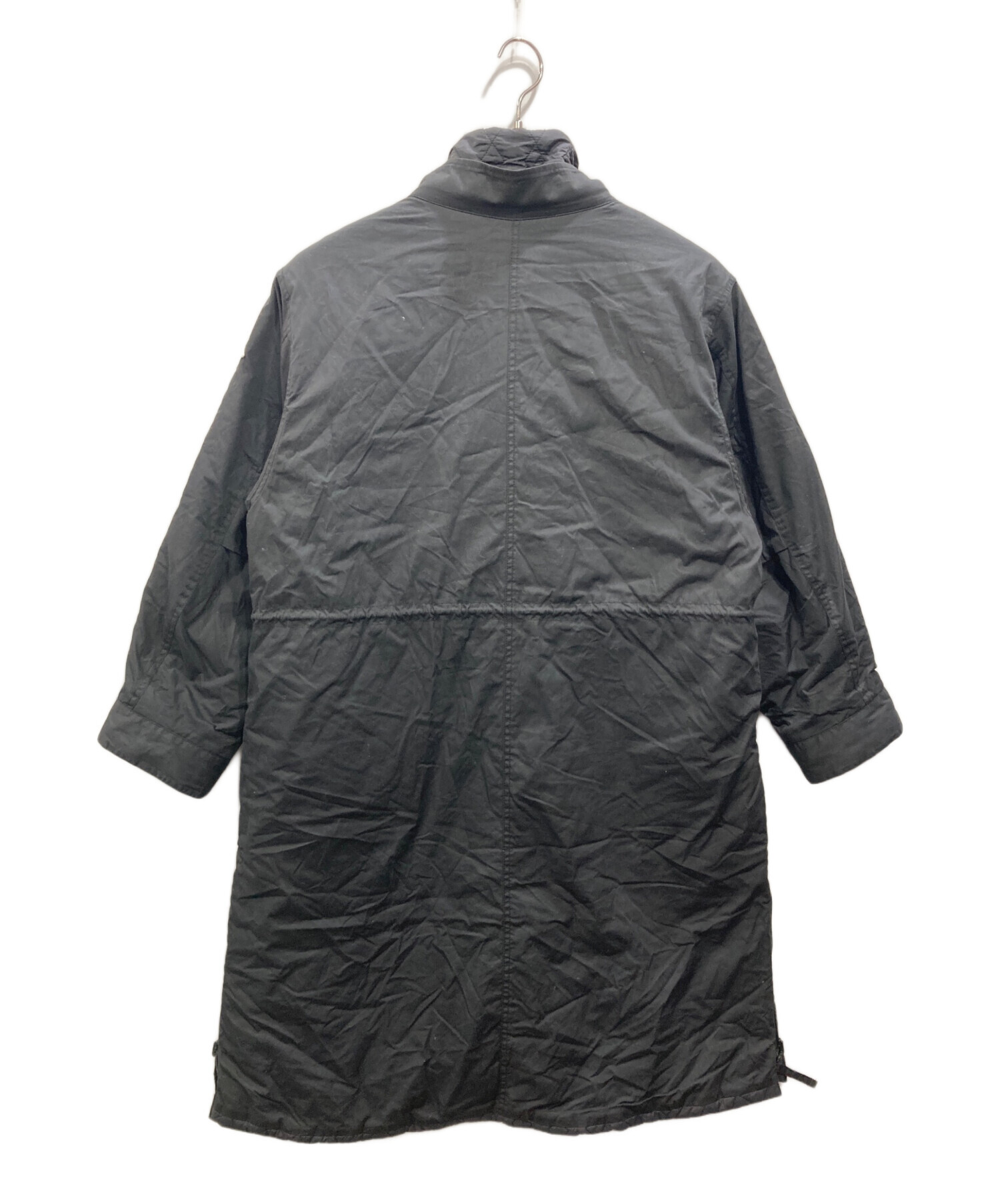 中古・古着通販】GEVACO (ゲバコ) モッズリバーコート ブラック サイズ