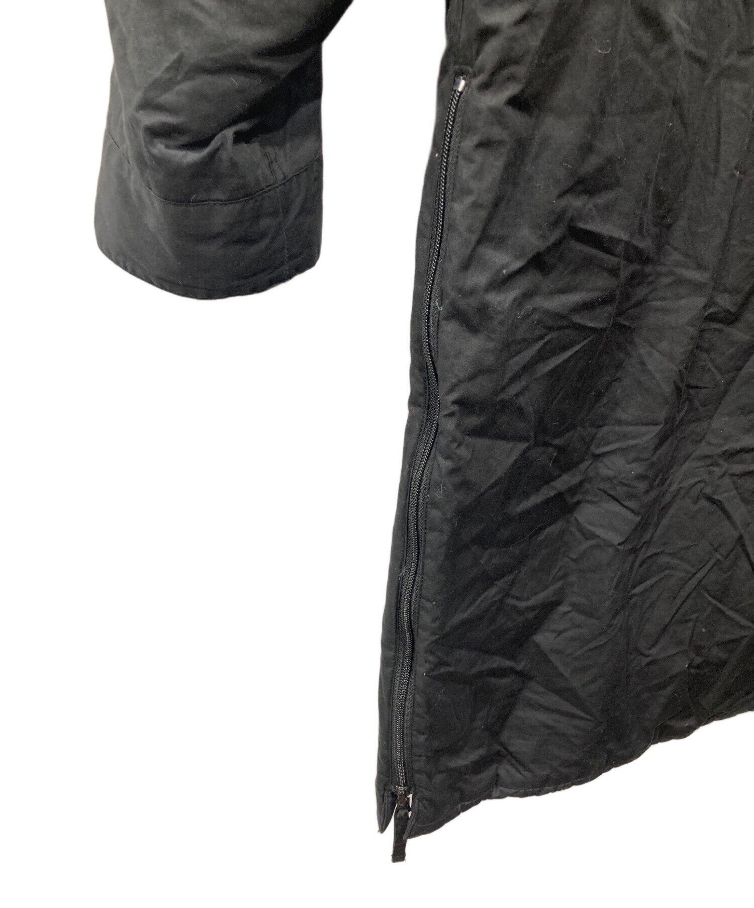 中古・古着通販】GEVACO (ゲバコ) モッズリバーコート ブラック サイズ