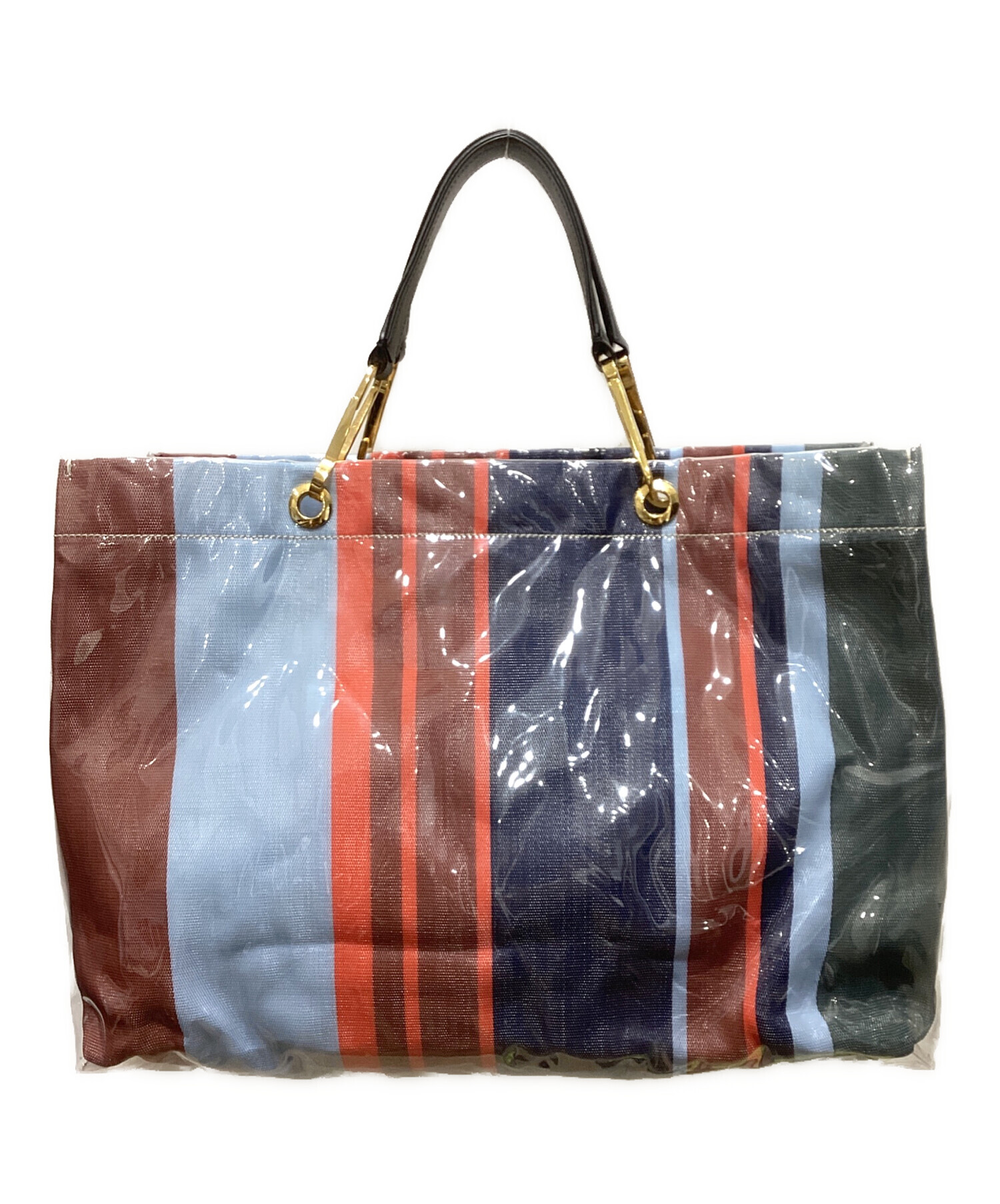中古・古着通販】MARNI (マルニ) ビニールトートバッグ マルチカラー