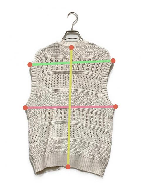 中古・古着通販】ISSEY MIYAKE (イッセイミヤケ) ニットベスト