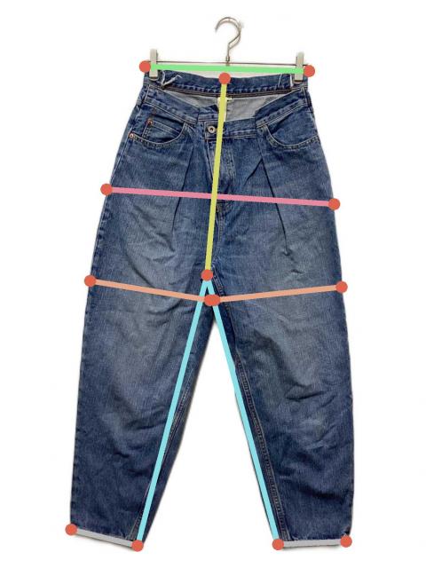 中古・古着通販】nagonstans (ナゴンスタンス) タックモデストデニム