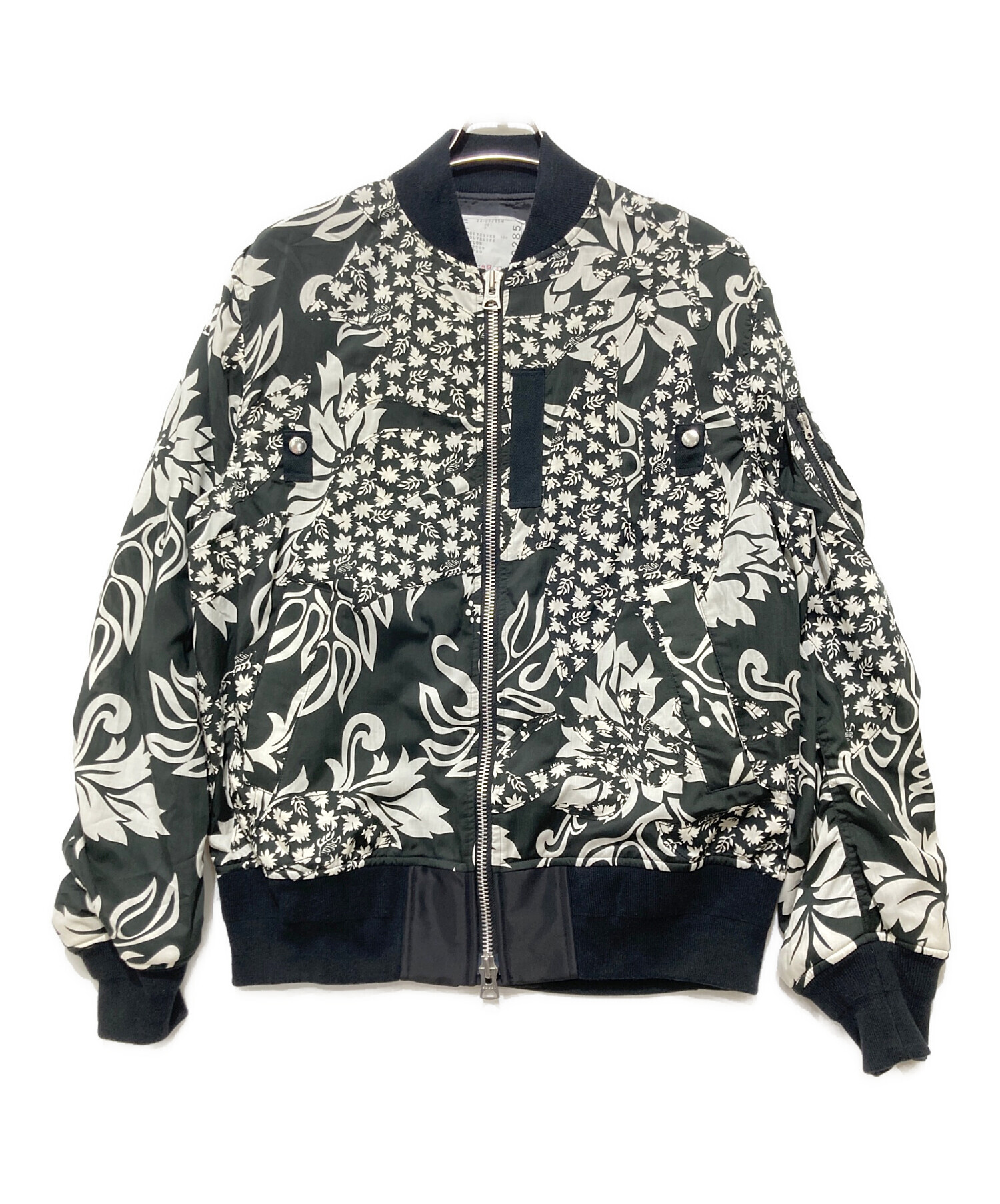 中古・古着通販】sacai (サカイ) Floral Embroidered Patch Blouson