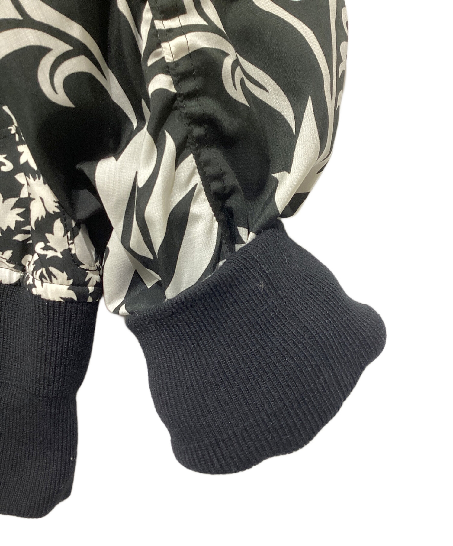 中古・古着通販】sacai (サカイ) Floral Embroidered Patch Blouson