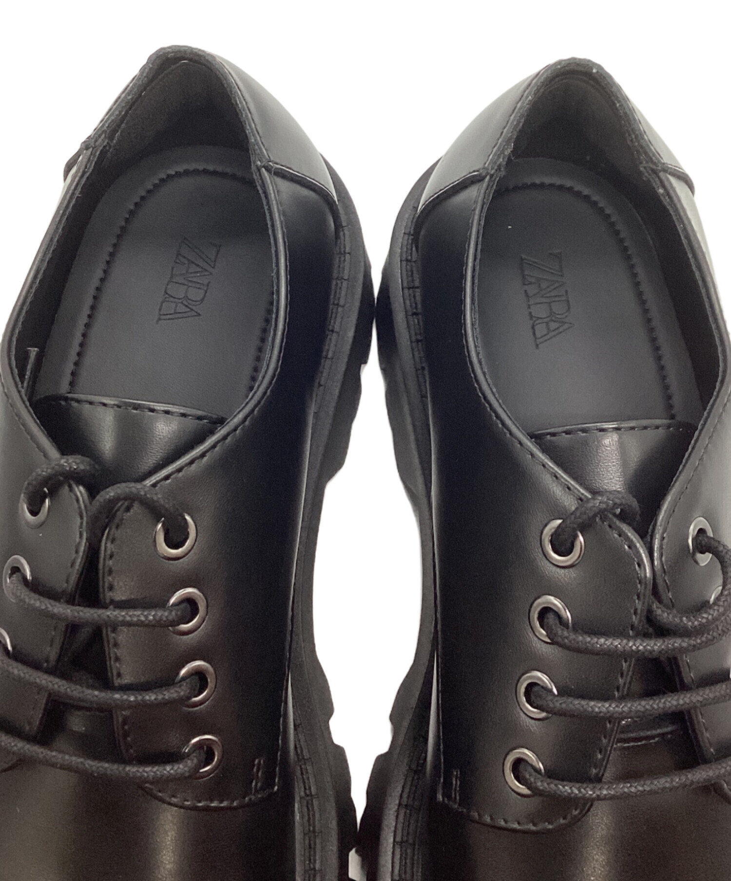 中古・古着通販】ZARA (ザラ) チャンキーソールシューズ ブラック