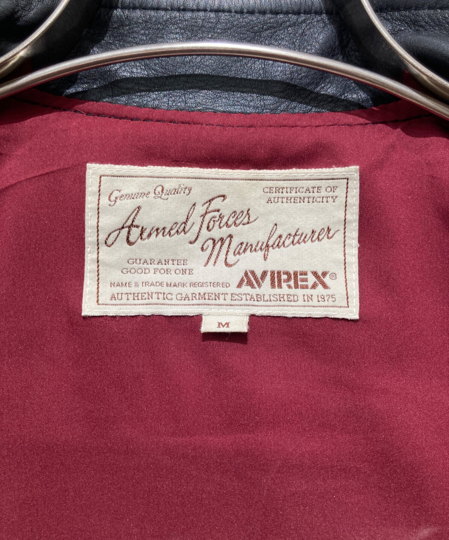 中古・古着通販】AVIREX (アヴィレックス) S/C コンビネーションダブル 