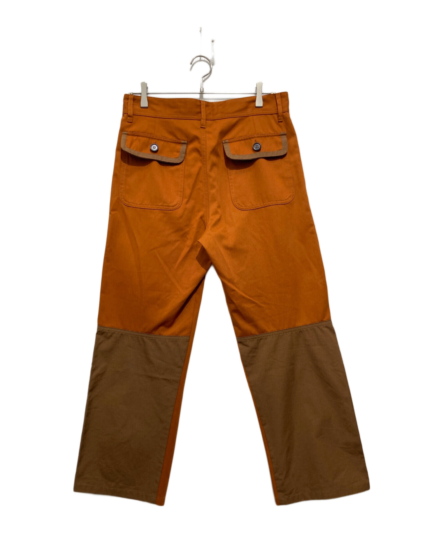 中古・古着通販】MARNI (マルニ) 2トーンバックヘム切替パンツ