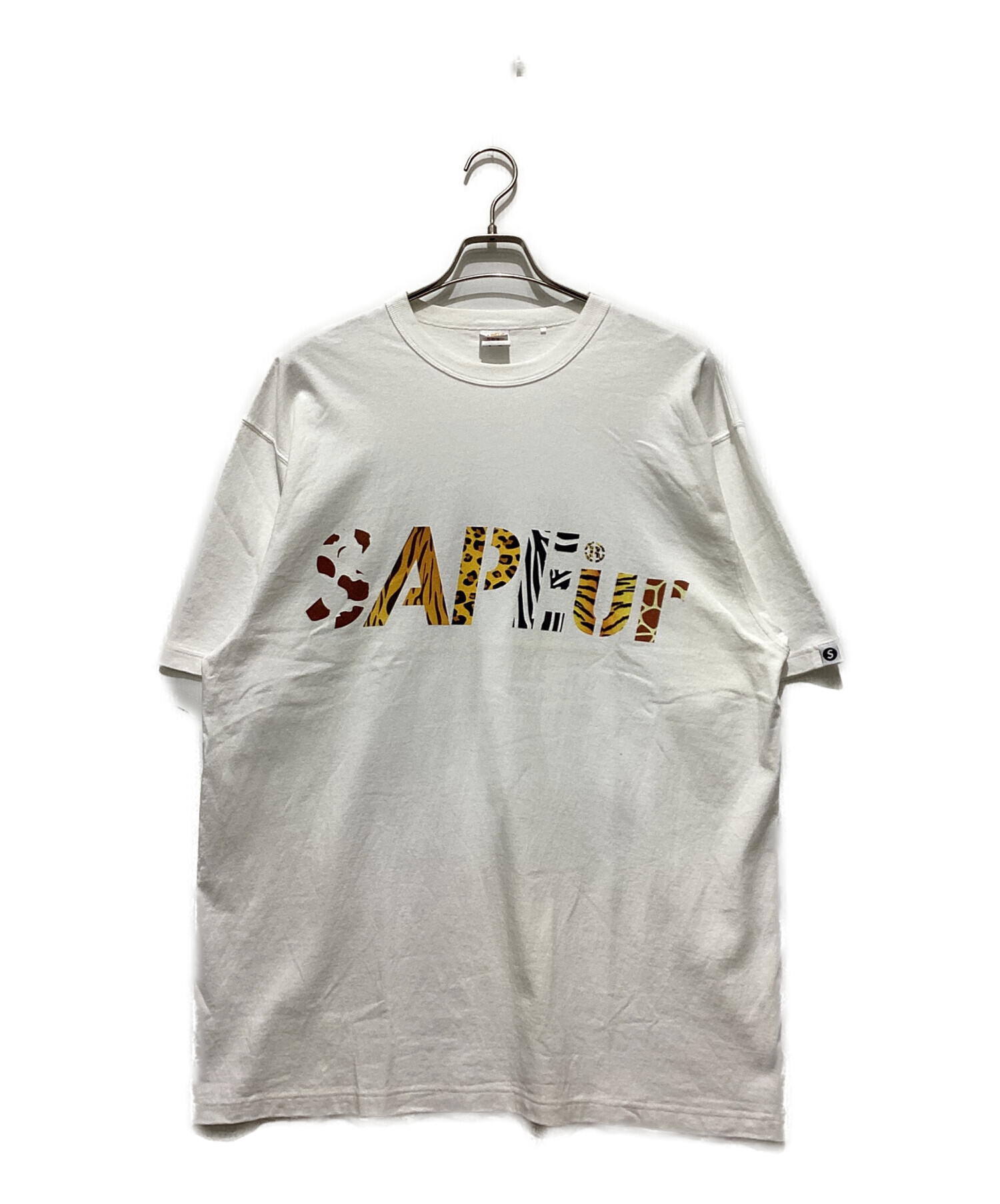 中古・古着通販】SAPEur (サプール) サファリロゴTシャツ ホワイト 