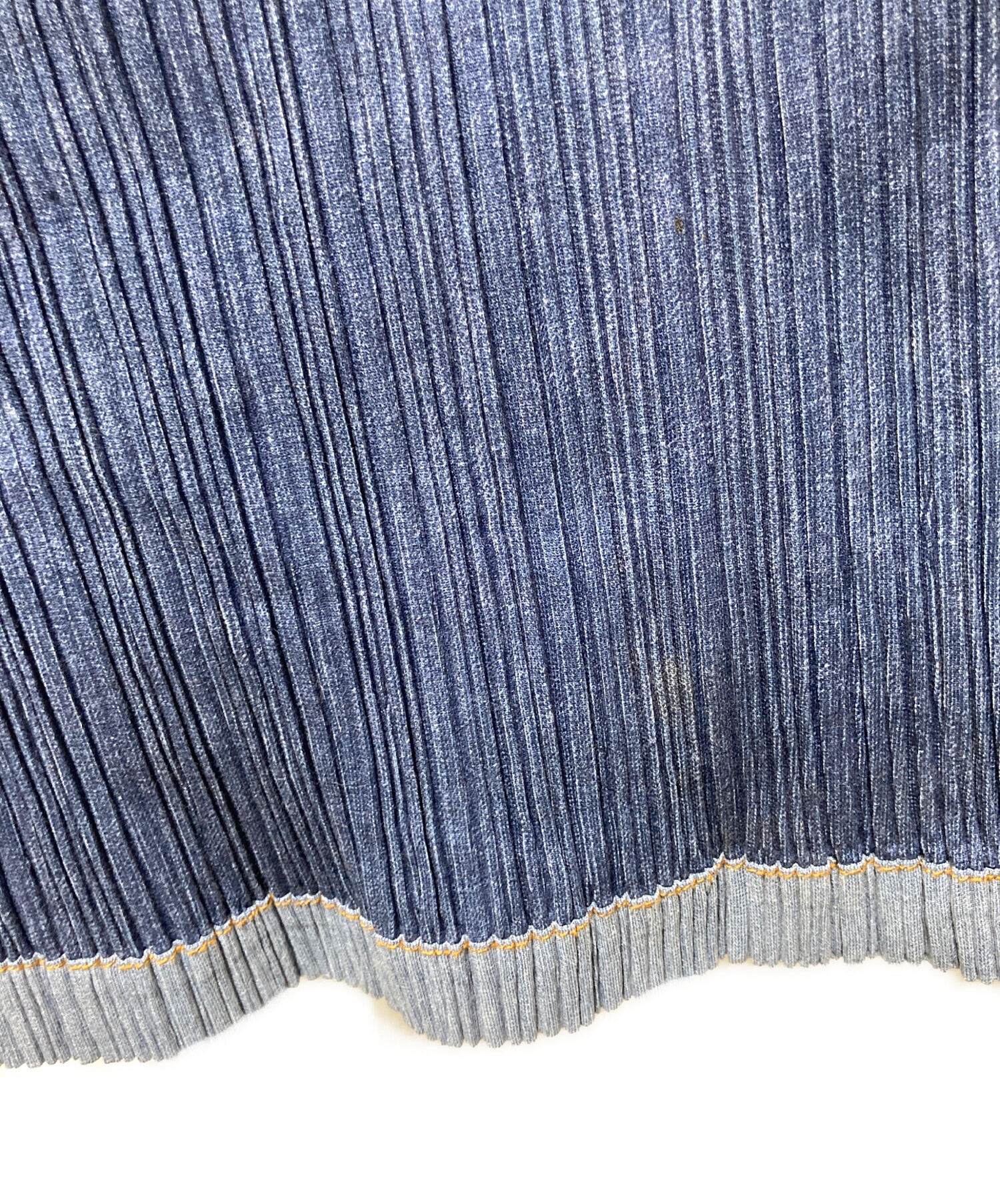 中古・古着通販】PLEATS PLEASE (プリーツプリーズ) デニム転写