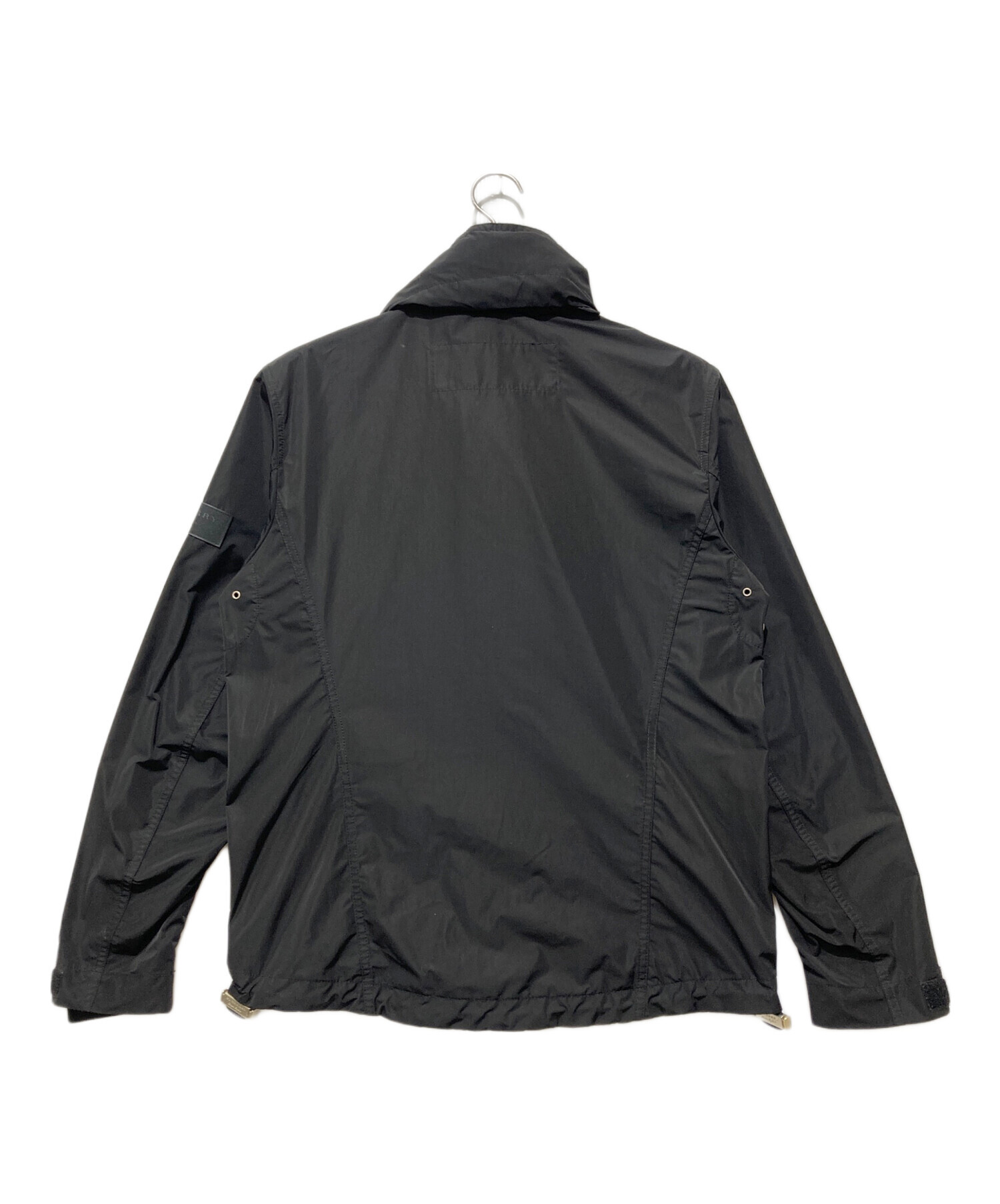 中古・古着通販】BURBERRY (バーバリー) ナイロンジャケット ブラック