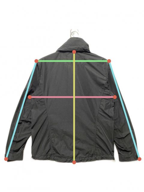 中古・古着通販】BURBERRY (バーバリー) ナイロンジャケット ブラック