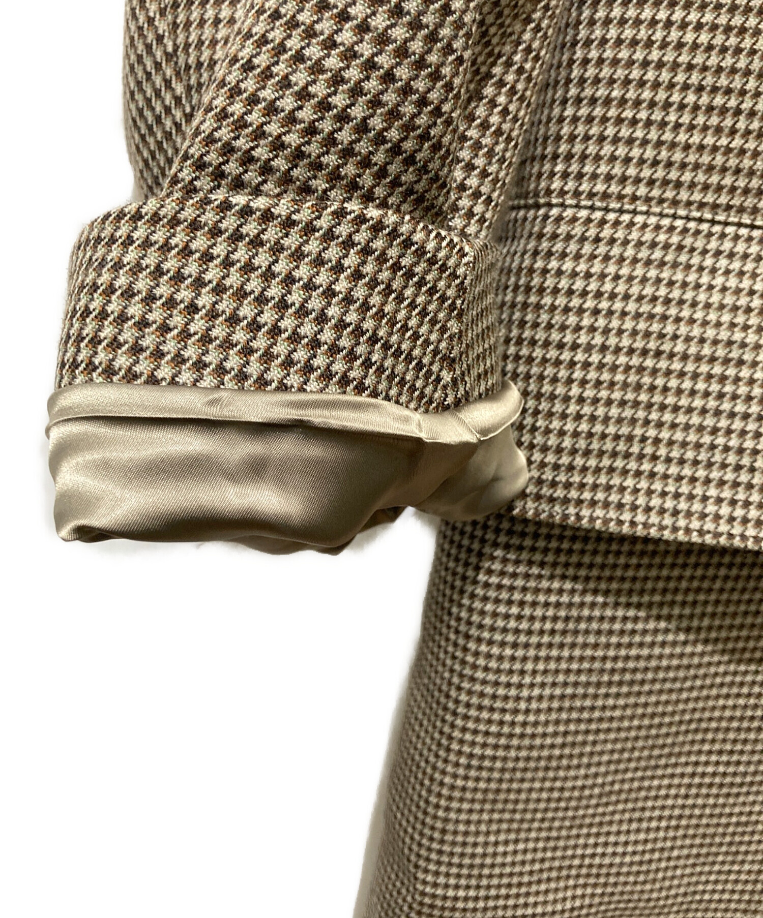 中古・古着通販】AURALEE (オーラリー) DOUBLE FACE CHECK LONG COAT