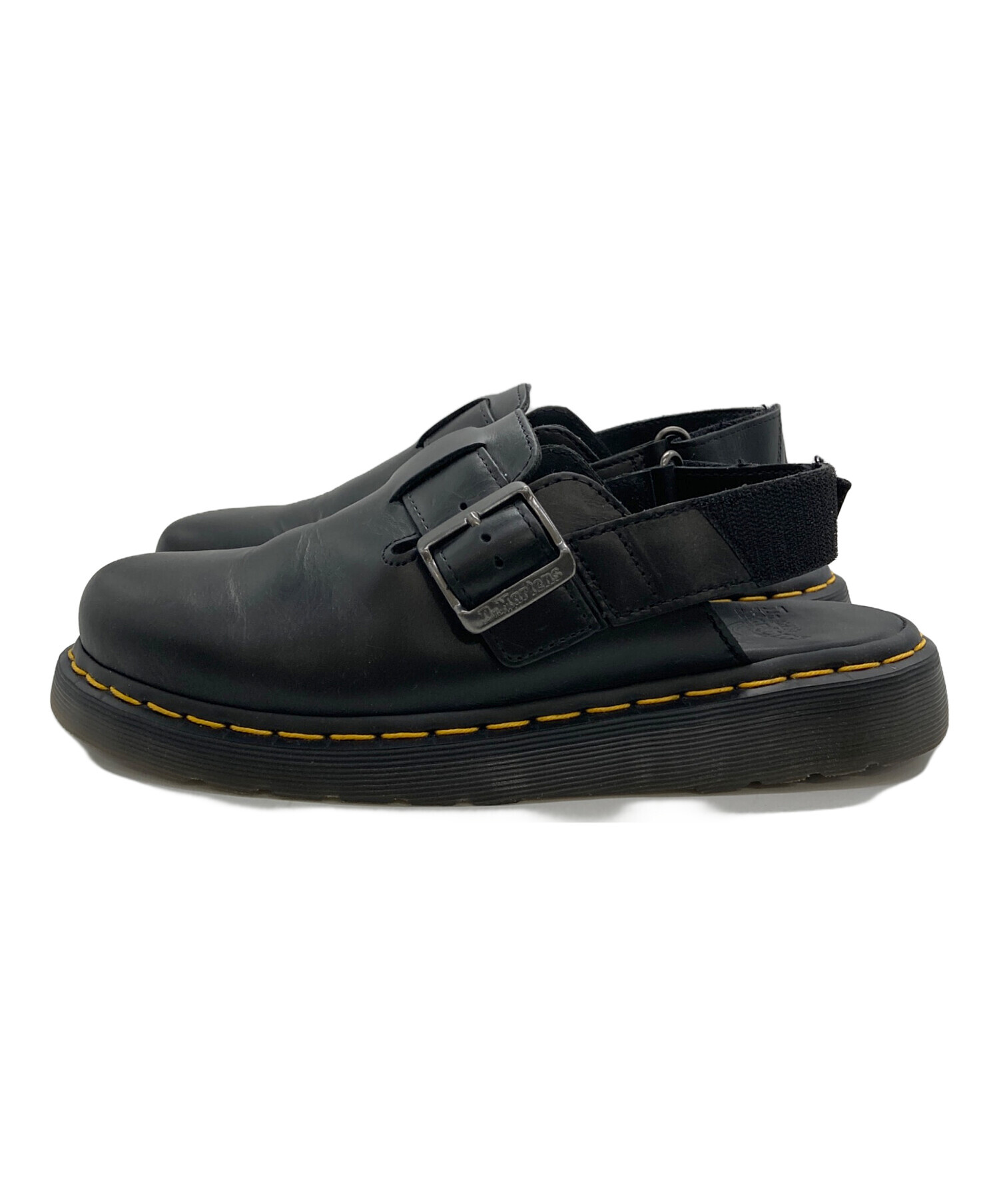 未使用試着のみ Dr.Martens ドクターマーチン スライドサンダル UK7 中古・古着通販】Dr.Martens (ドクターマーチン) サンダル ブラック