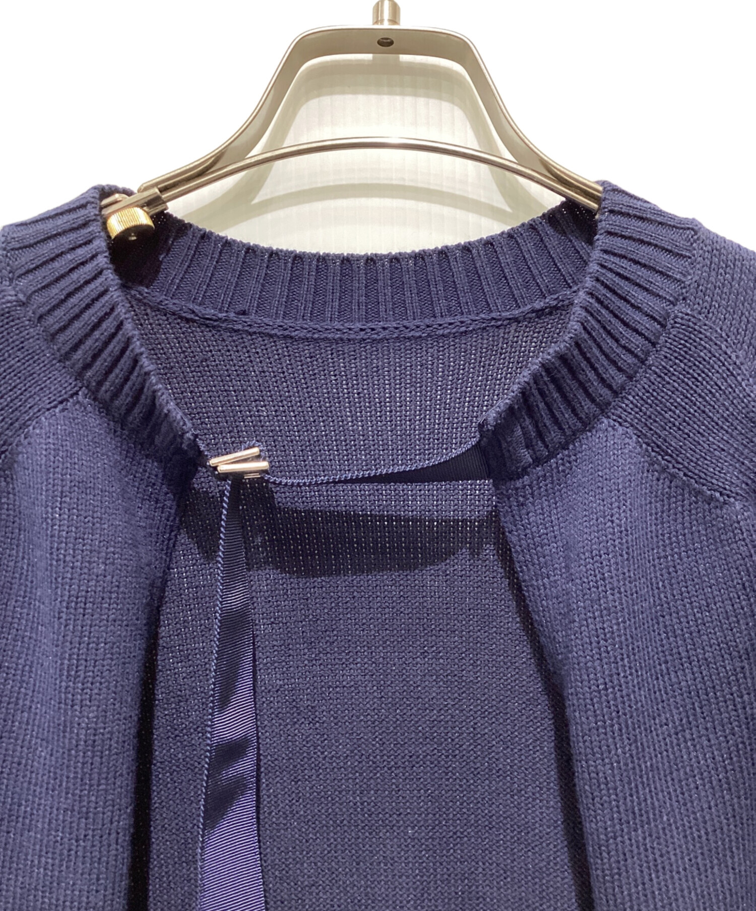 中古・古着通販】sacai (サカイ) プリーツレイヤードニットS/S