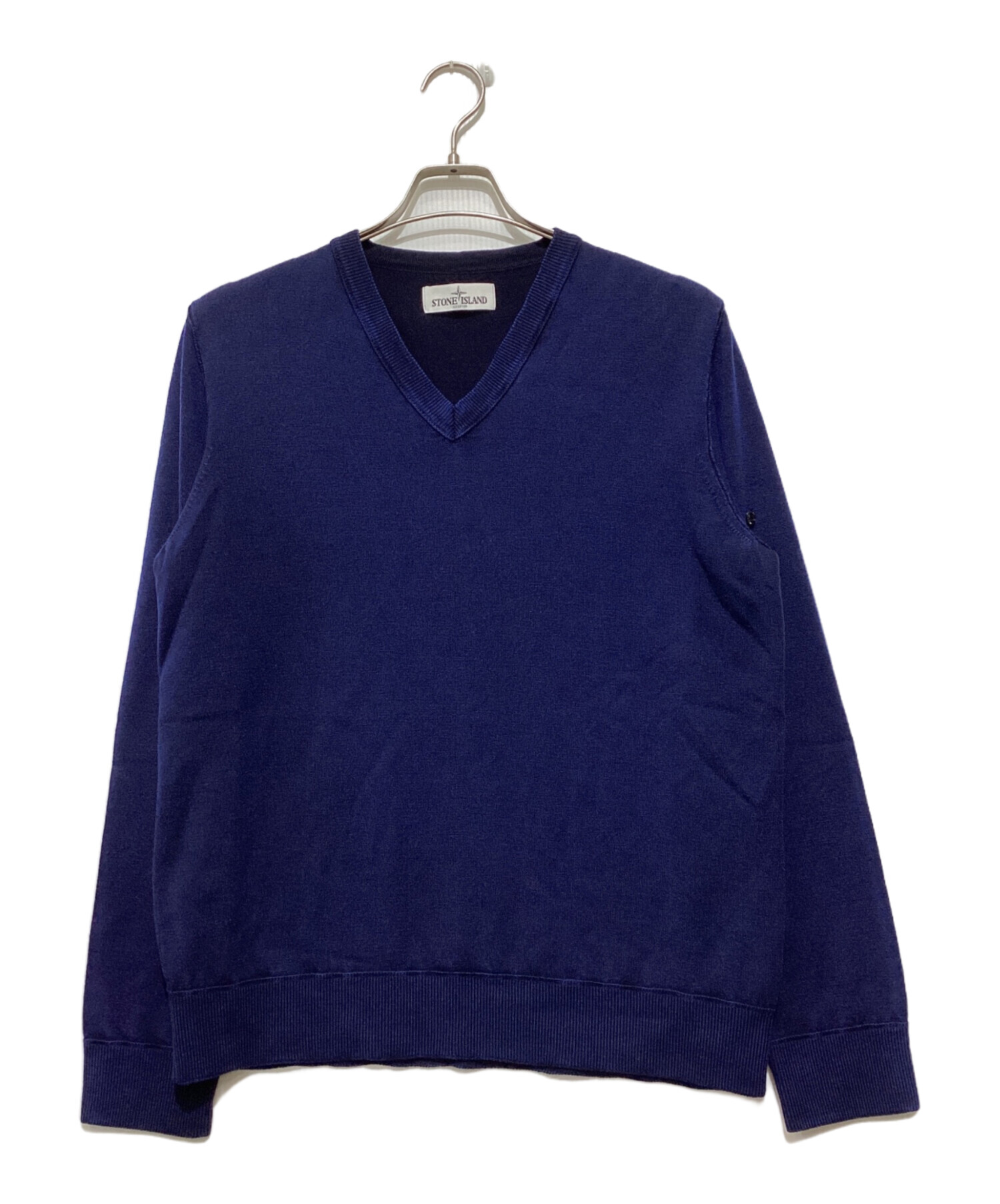 STONE ISLAND (ストーンアイランド) クルーネックニット ネイビー