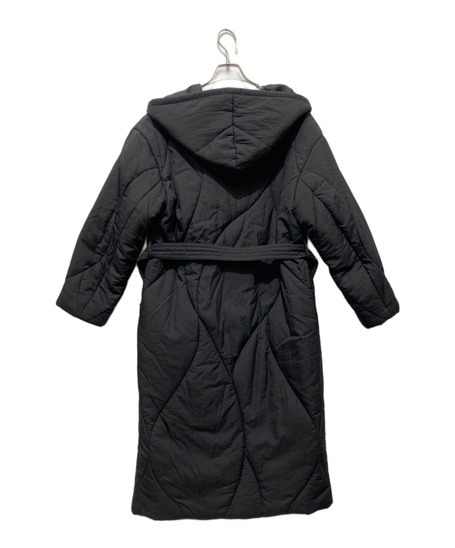 【Chiya】WAVE STITCH HEAT POLAKLONGCOAT Ameri コート アウター WAVE STITCH HEAT POLAK LONG COAT レディース