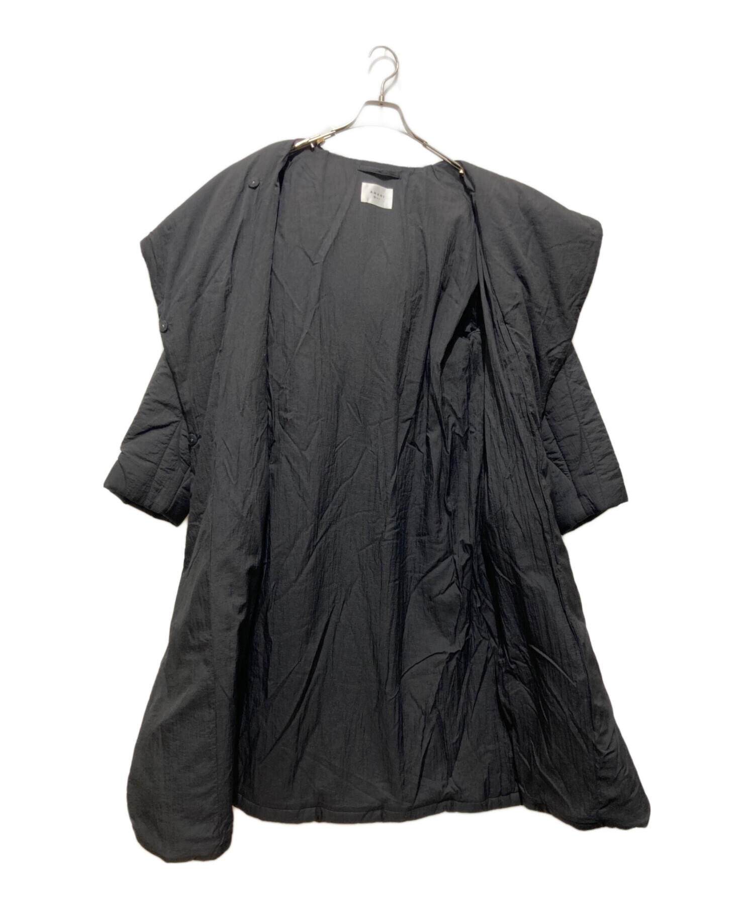 中古・古着通販】Ameri (アメリ) WAVE STITCH HEAT POLAK LONG COAT