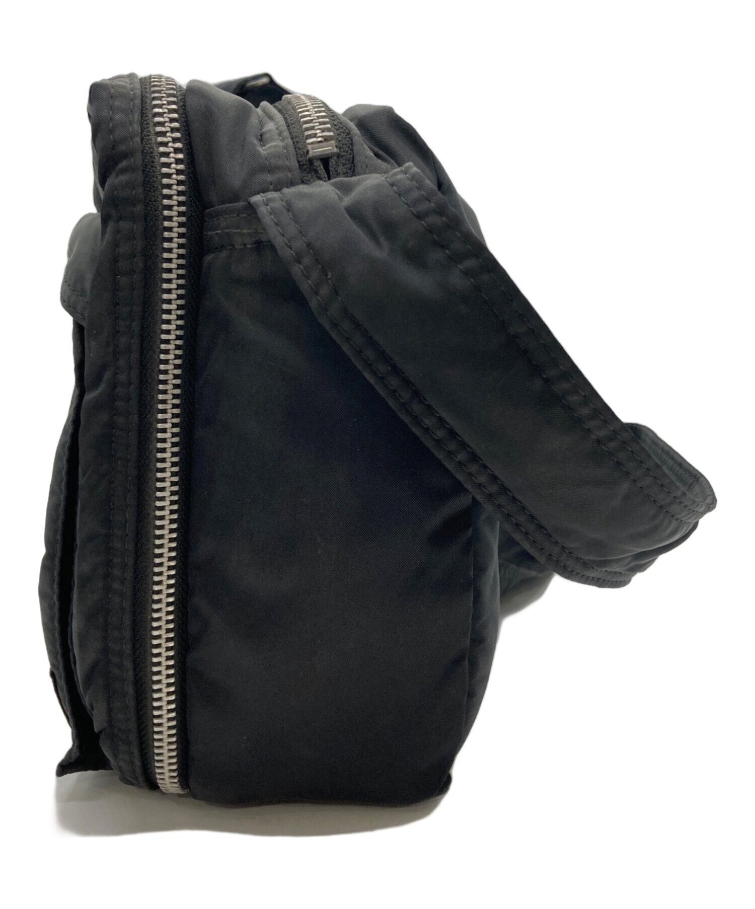 中古・古着通販】PORTER (ポーター) ショルダーバッグ ブラック 