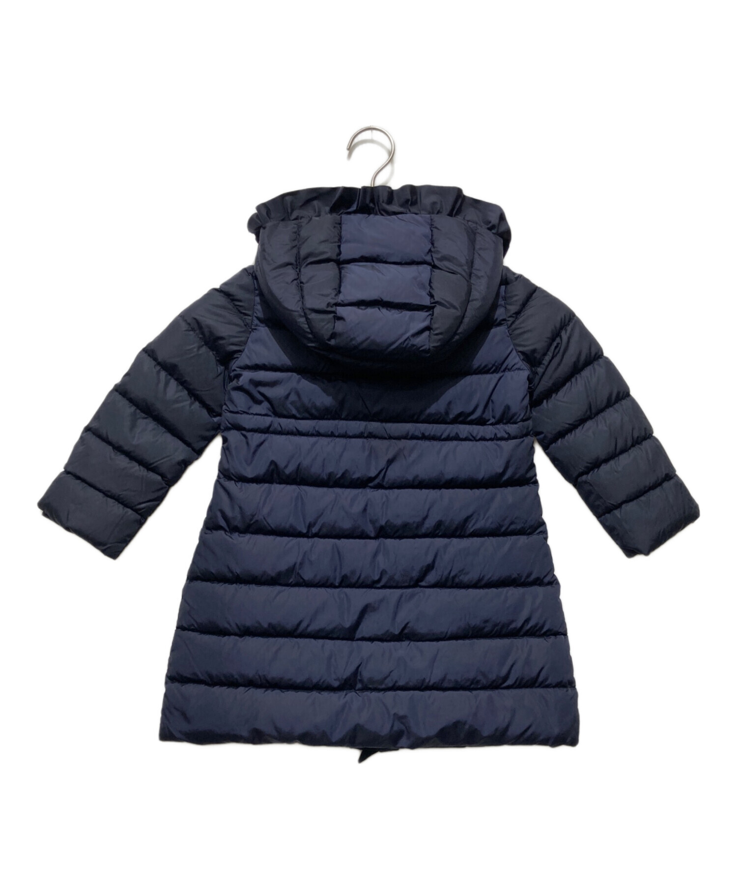 Moncler ネイビーフリルコート　キッズ12 中古・古着通販】MONCLER (モンクレール) ダウンコート / VENNAL