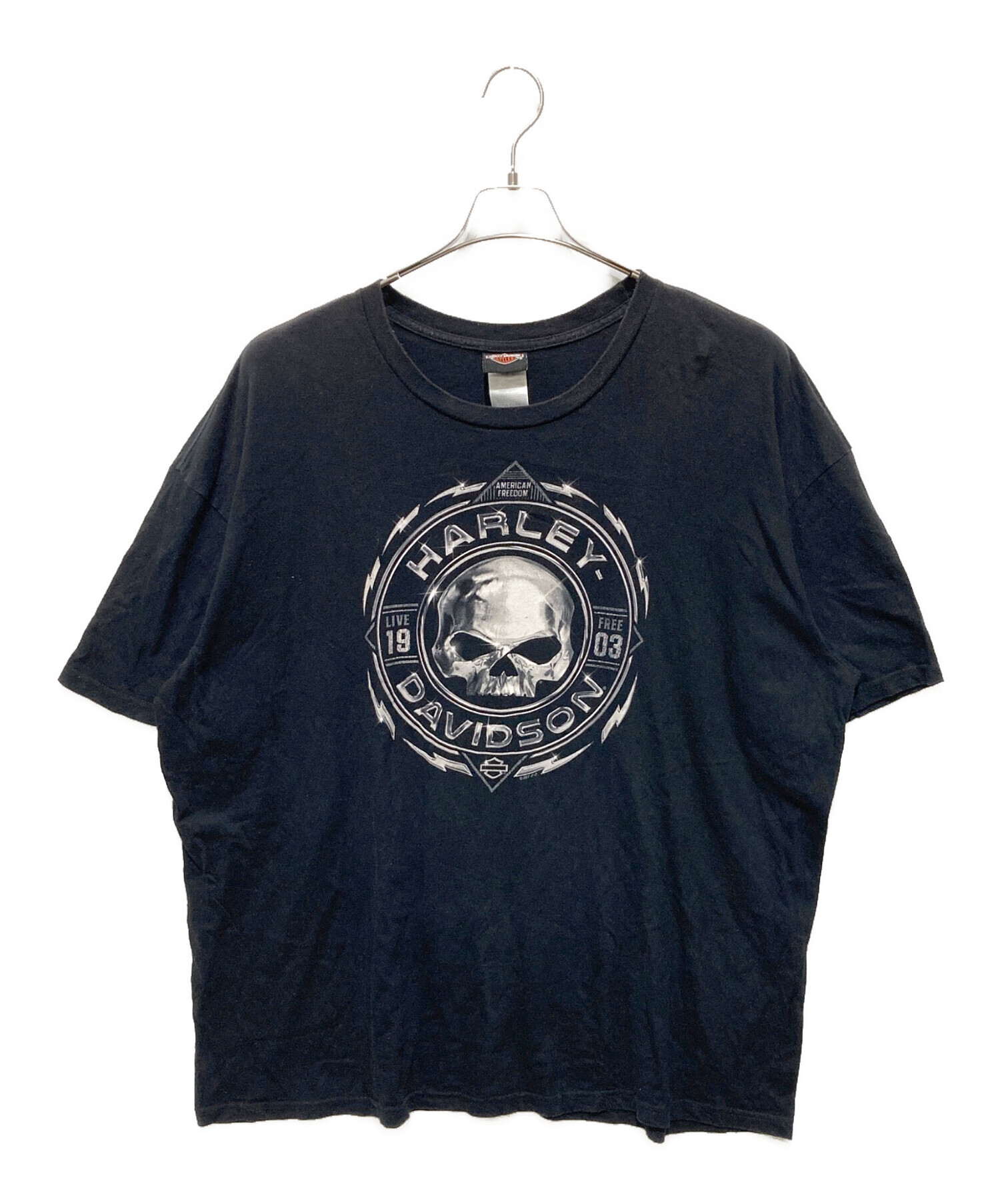 中古・古着通販】HARLEY-DAVIDSON (ハーレーダビッドソン) プリントT