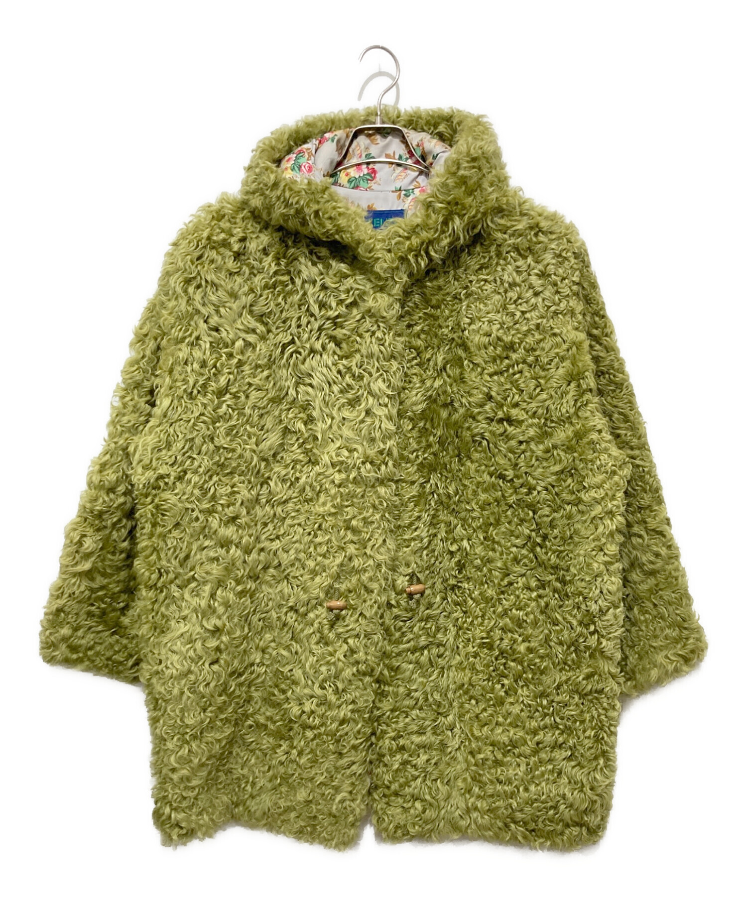 中古・古着通販】KENZO (ケンゾー) ファーカルガンプレートコート