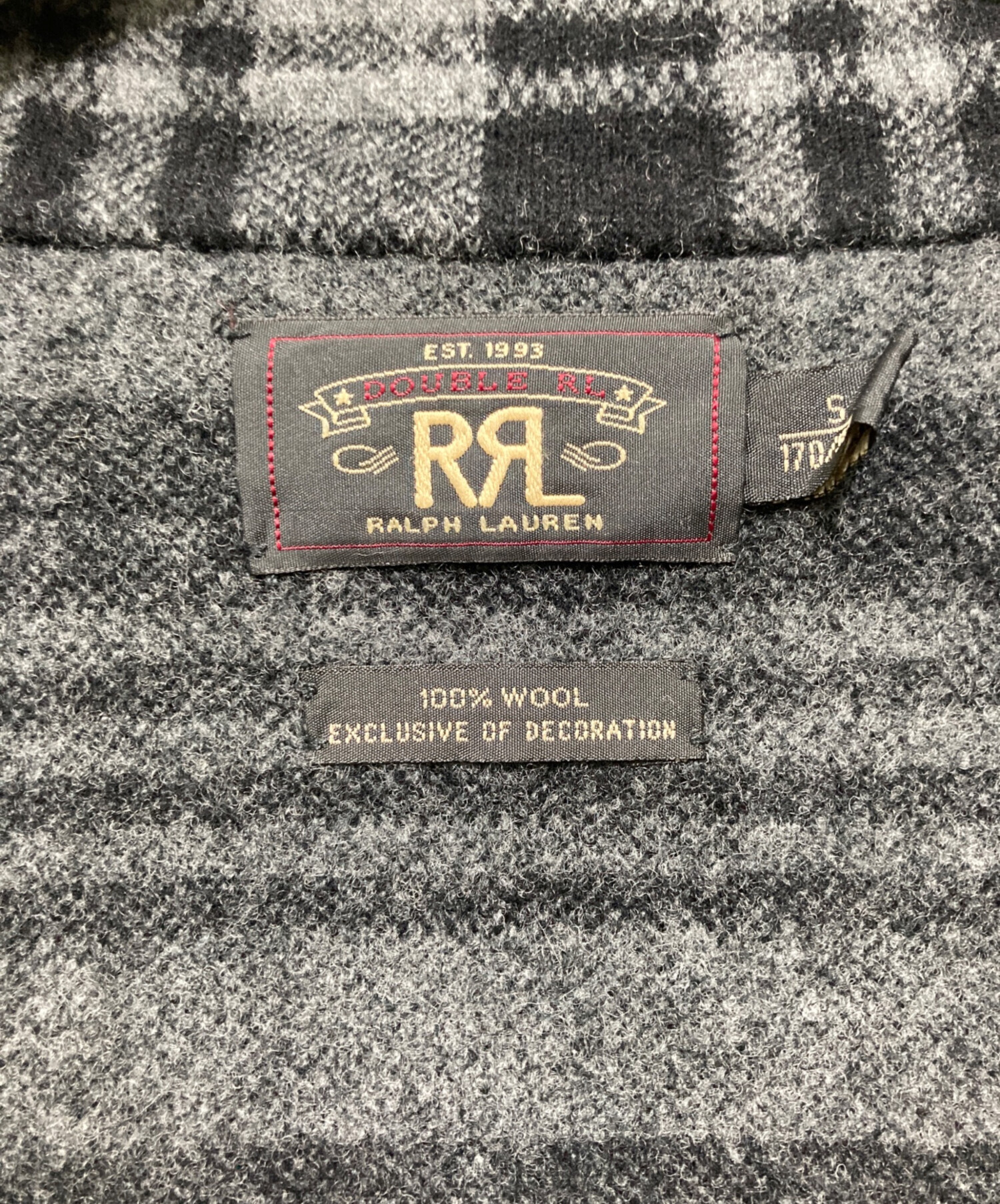 中古・古着通販】RRL (ダブルアールエル) CHECK MACKINAW JACKET