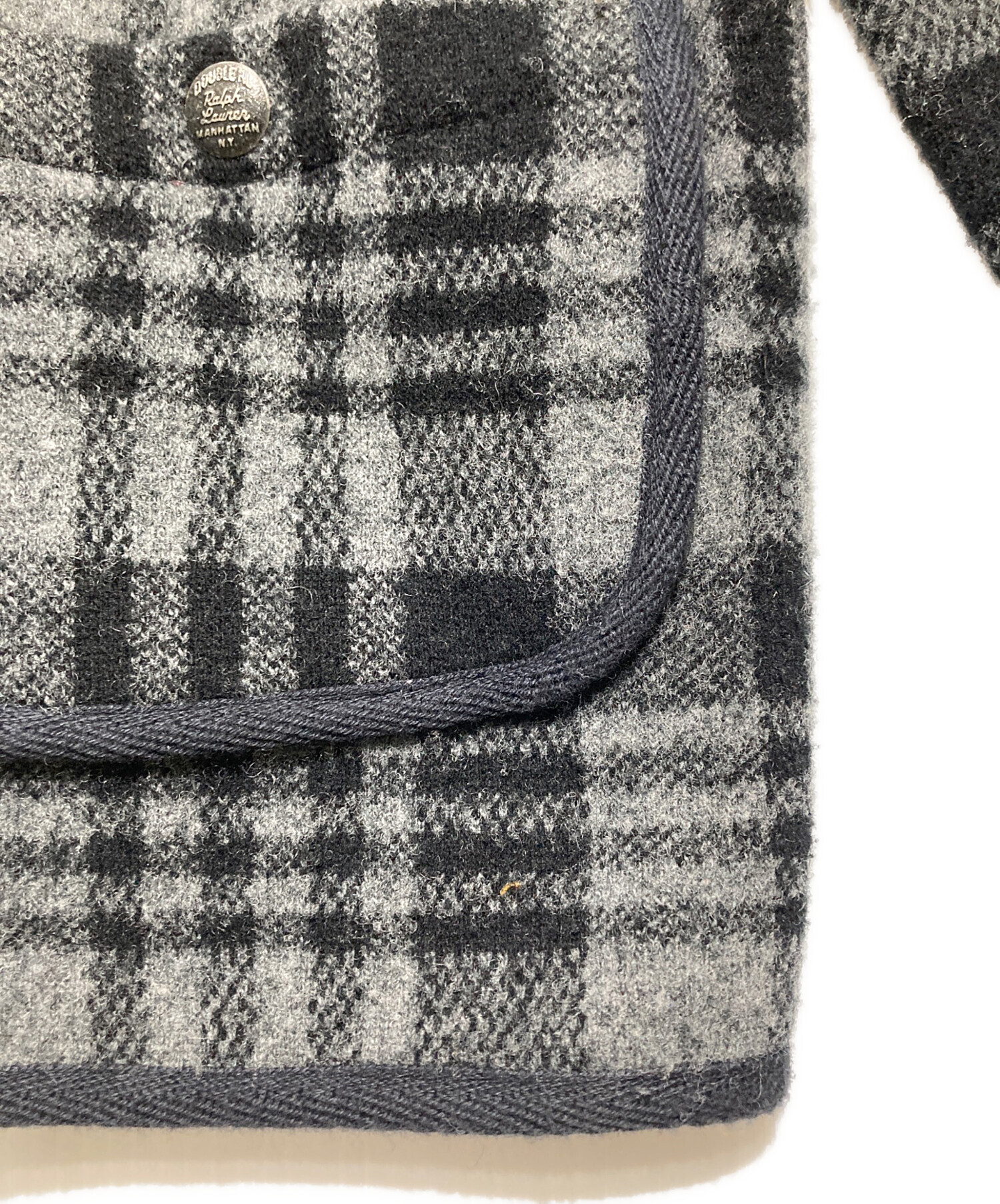 中古・古着通販】RRL (ダブルアールエル) CHECK MACKINAW JACKET