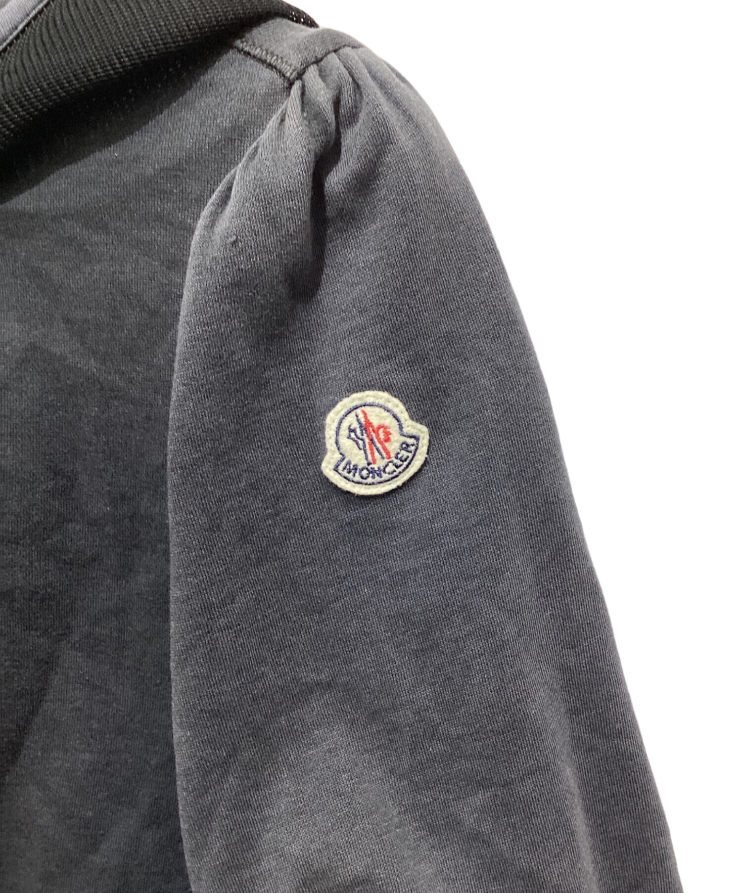 中古・古着通販】MONCLER (モンクレール) メッシュヘム ジップアップ
