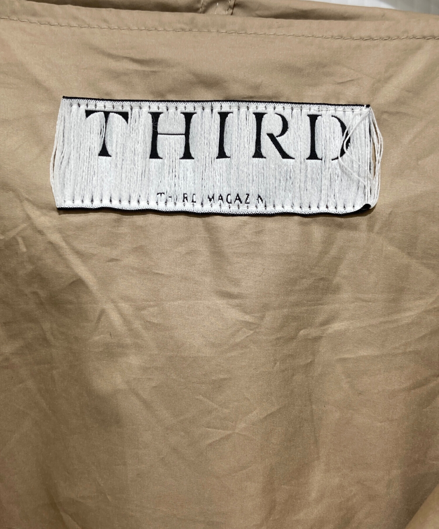 中古・古着通販】THIRD MAGAZINE (サードマガジン) ロゴプリント