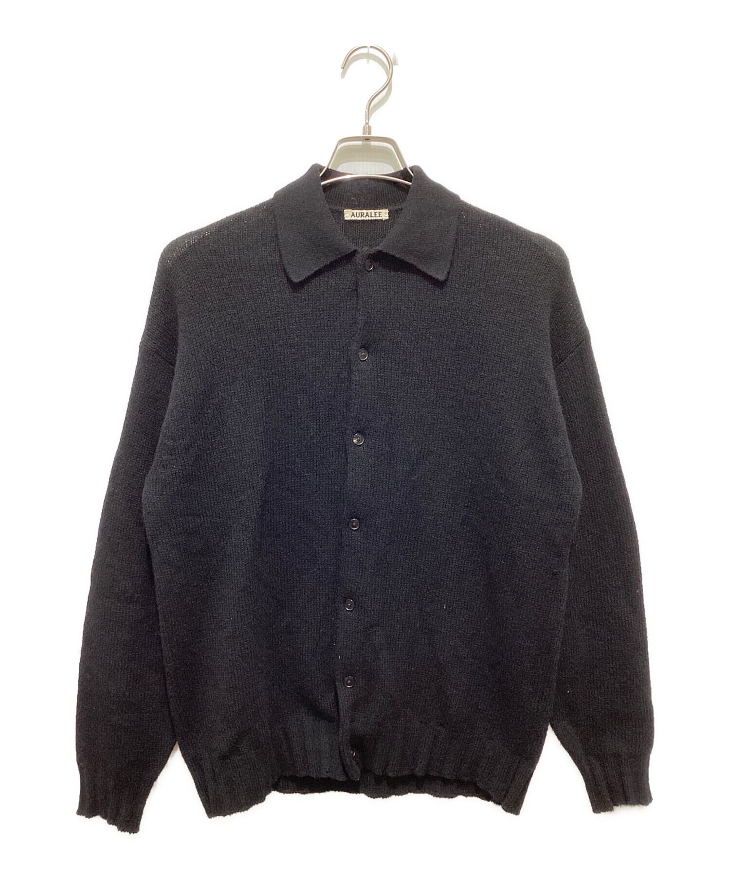 中古・古着通販】AURALEE (オーラリー) BRUSHED COTTON WOOL RIB KNIT